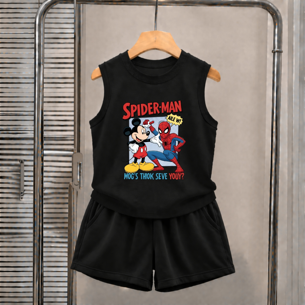 Set bộ ba lỗ bé trai hình 