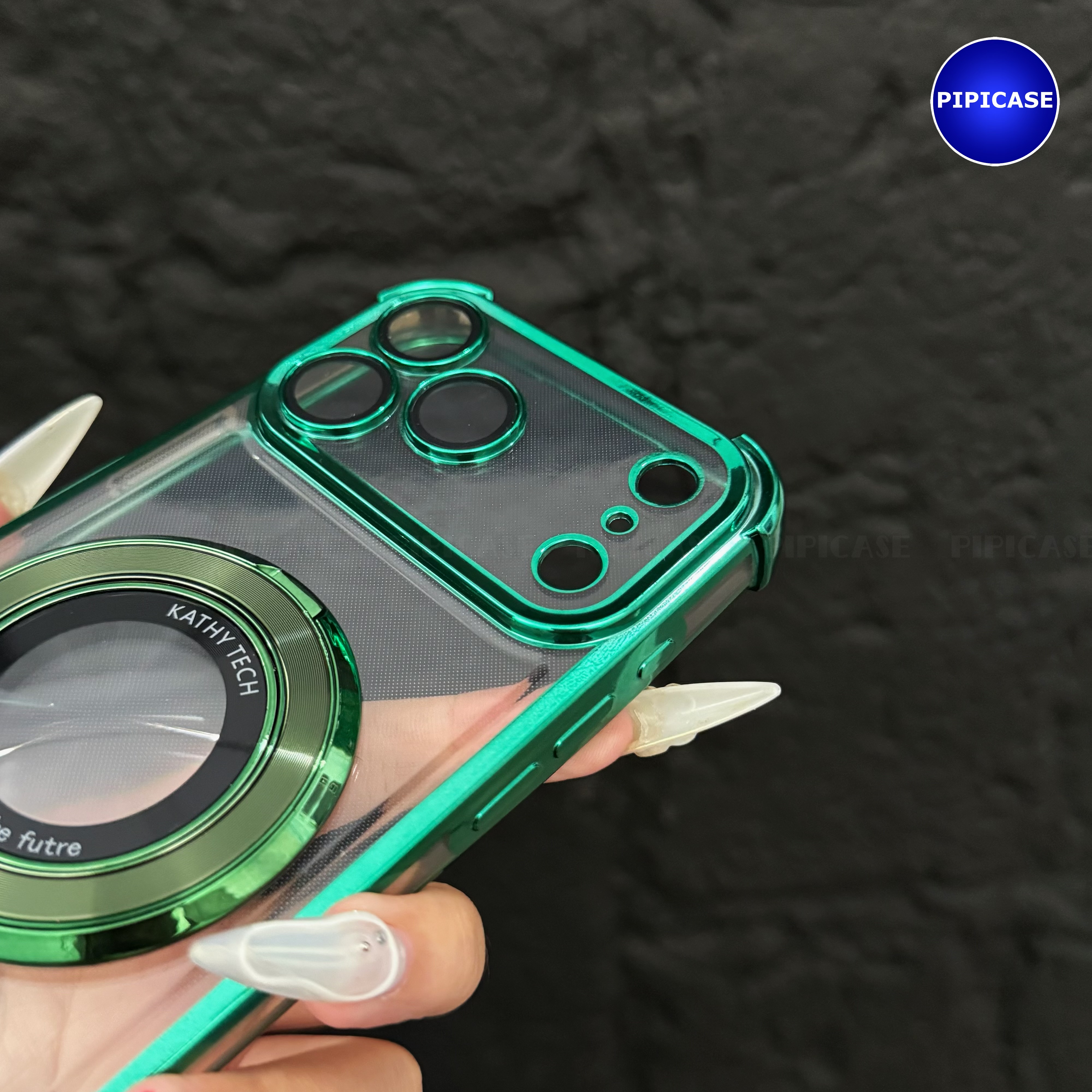 Ốp Lưng iPhone 17 Pro - Ven - Xanh Lá_thumbnail_6