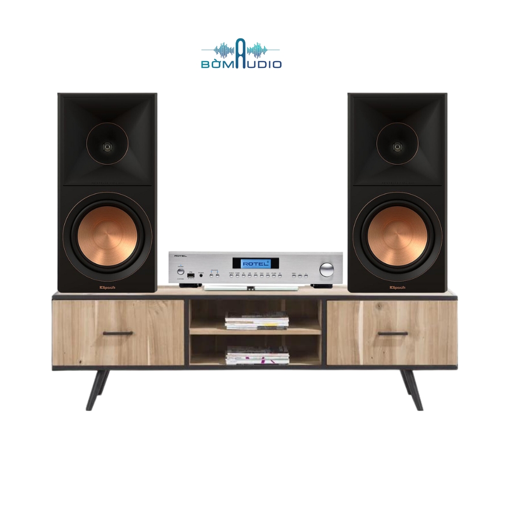 COMBO AMPLY ROTEL A12MK II + LOA KLIPSCH 600M II - B28_thumbnail_0