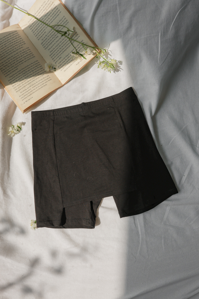 Quần Đùi Mang Váy Cotton LOC