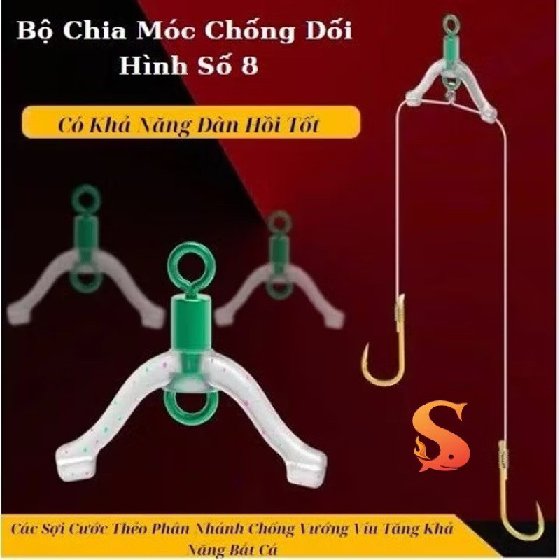 Túi 10 Bộ Chia Thẻo Silicon