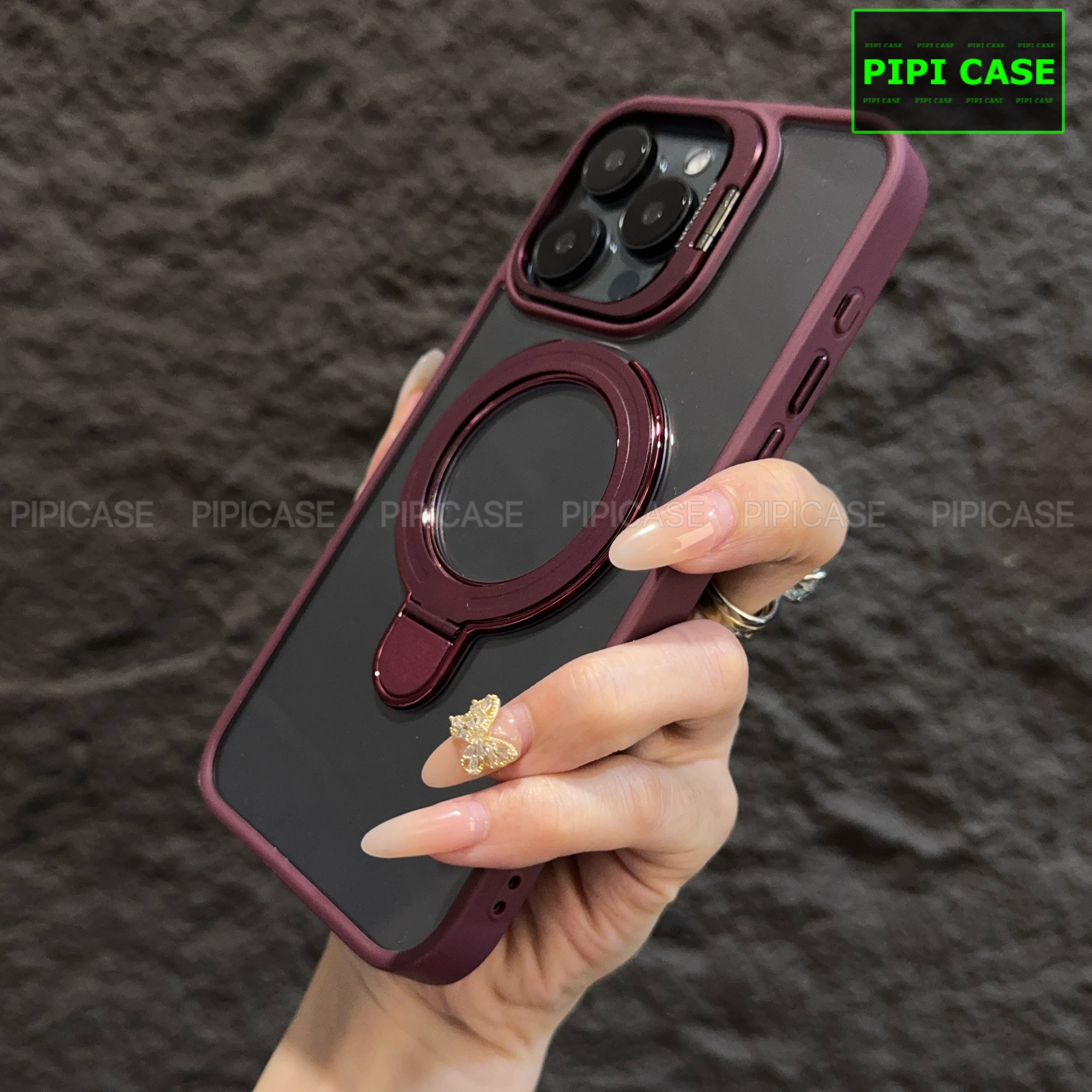 Ốp Lưng iPhone 12 Pro Max - Super Gone - Đỏ_thumbnail_4
