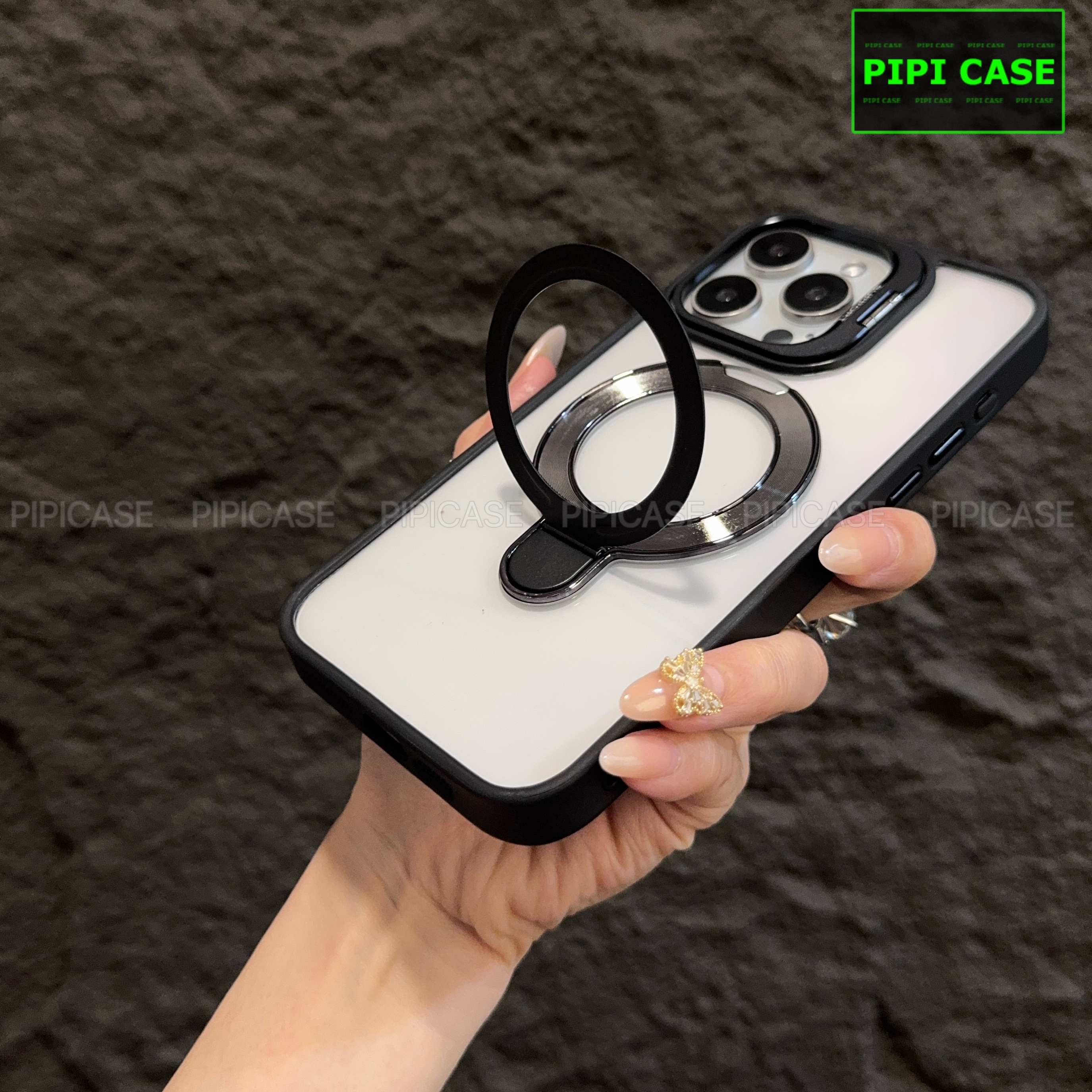 Ốp Lưng iPhone 12 Pro Max - Super Gone - Đen_thumbnail_8