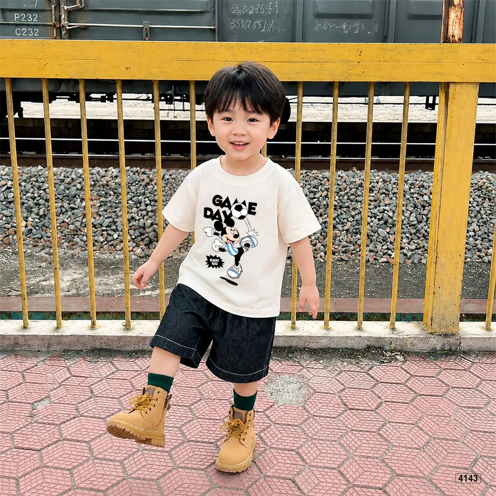 Áo thun bé trai Game day thể thao chất thoáng mát Kado 4143_thumbnail_5