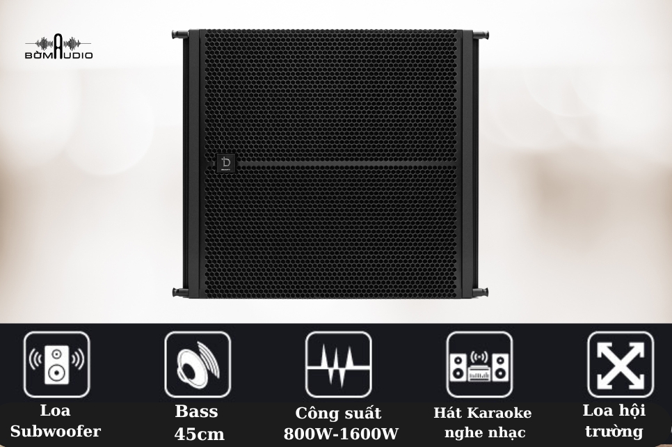 Đánh giá chất lượng loa subwoofer DBAcoustic VRAY18