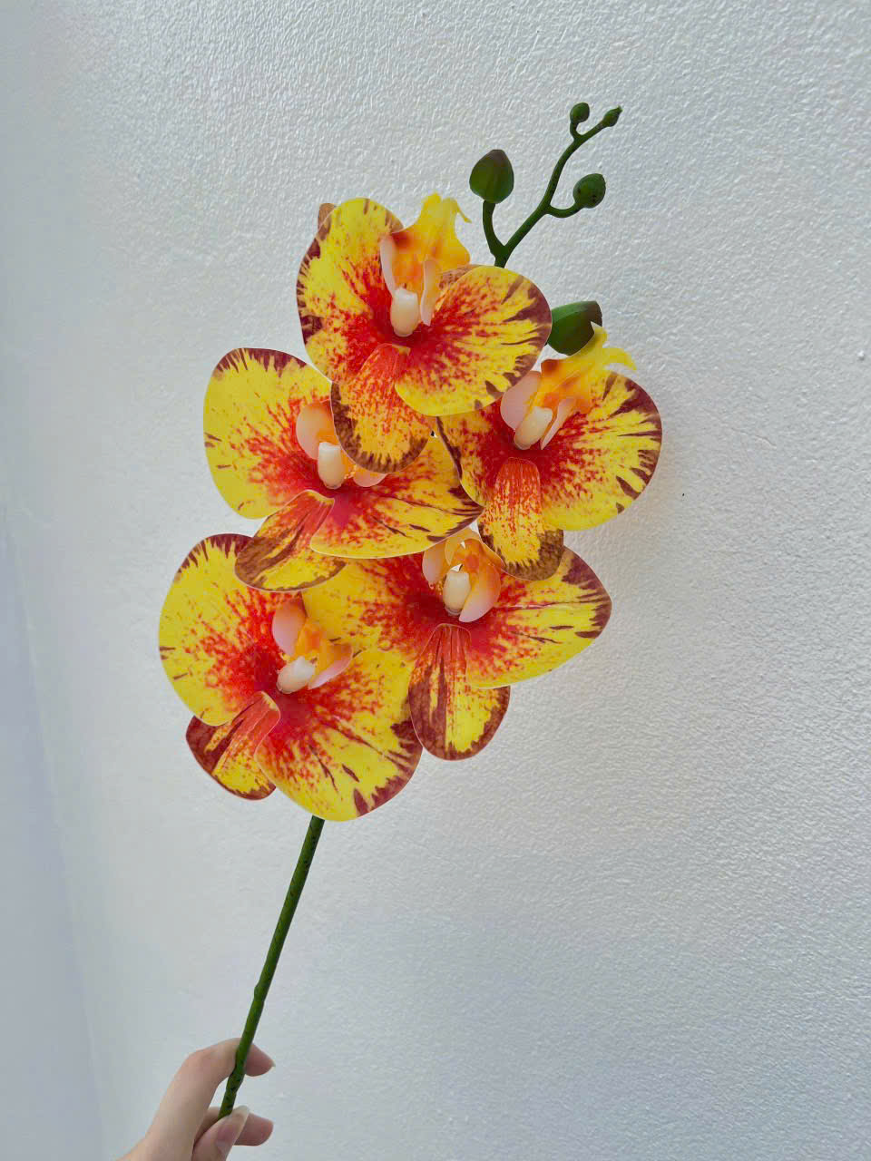 Cành Lan Ướt 7 Bông Hoa Lụa Trang Trí Đám Cưới – Sang Trọng Như Hoa Thật, Decor Sự Kiện Cao Cấp, Bền Đẹp Tiết Kiệm_thumbnail_26