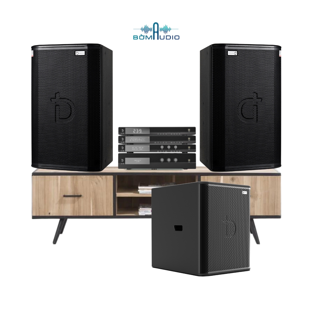 COMBO Quản Lý Nguồn DBACOUSTIC LX-P5 + Micro Không Dây DBACOUSTIC LX-M5 + Vang Số DBACOUSTIC LX-D5 + Cục Đẩy Công Suất DBACOUSTIC LX-A5 Loa + Karaoke DBACOUSTIC LX-S52 + Loa Sub DBACOUSTIC LX-S55 - B47_thumbnail_1