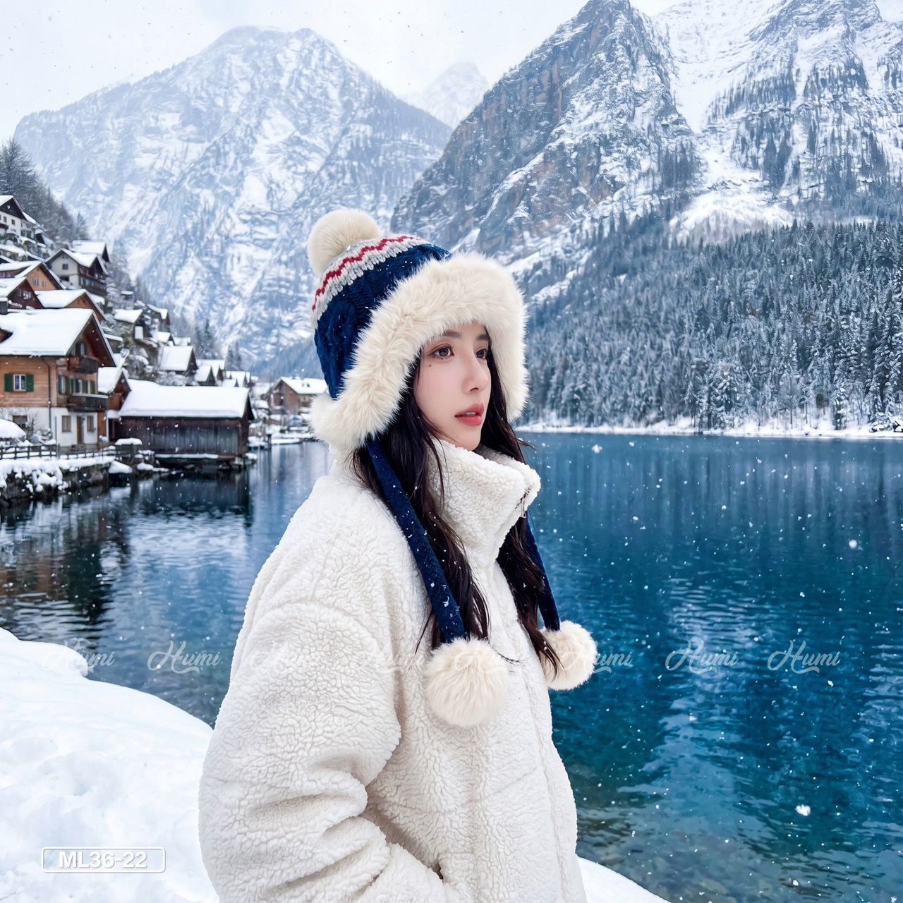 MŨ LEN VÀNH LÔNG (ML36-22 Xanh đen)_thumbnail_2