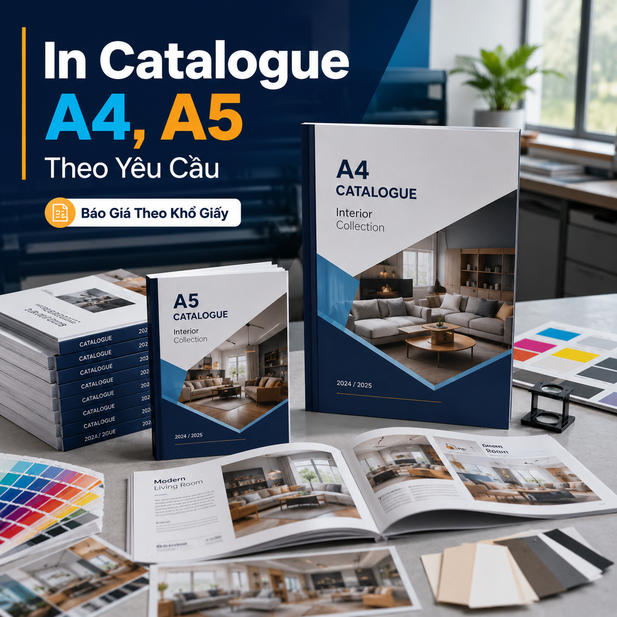 In Catalogue A4, A5 Theo Yêu Cầu | Báo Giá Nhanh