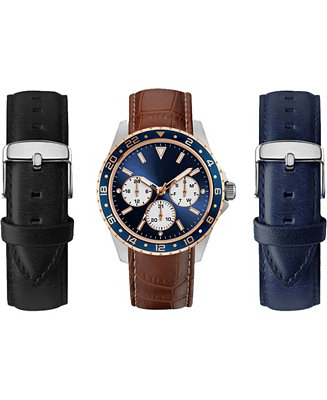 Đồng Hồ Nam American Exchange Chronograph – Tặng Kèm 2 Dây Da Cao Cấp