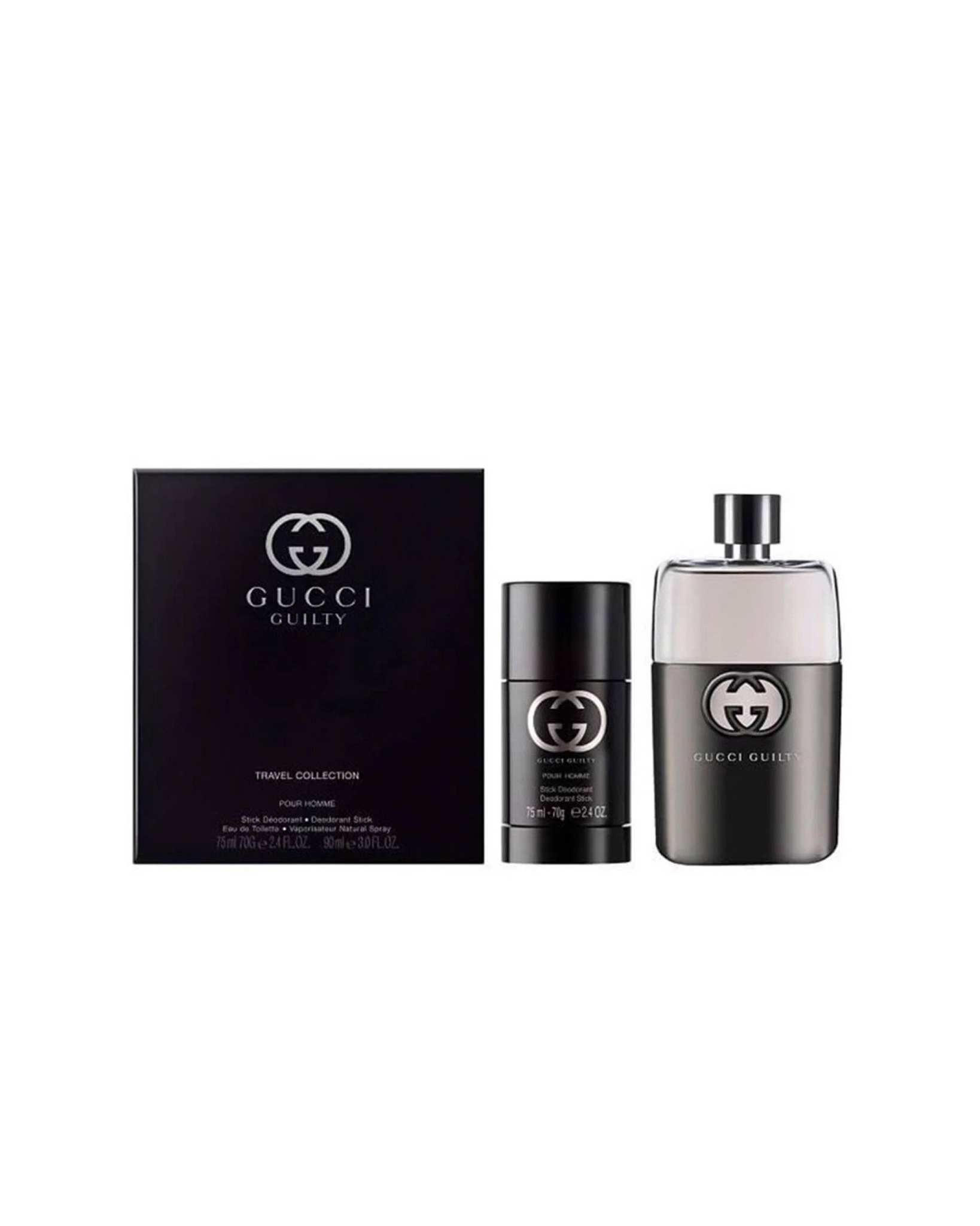 Gift Set Gucci Guilty Pour Homme EDT (NH 90ml + LKM 75gr)
