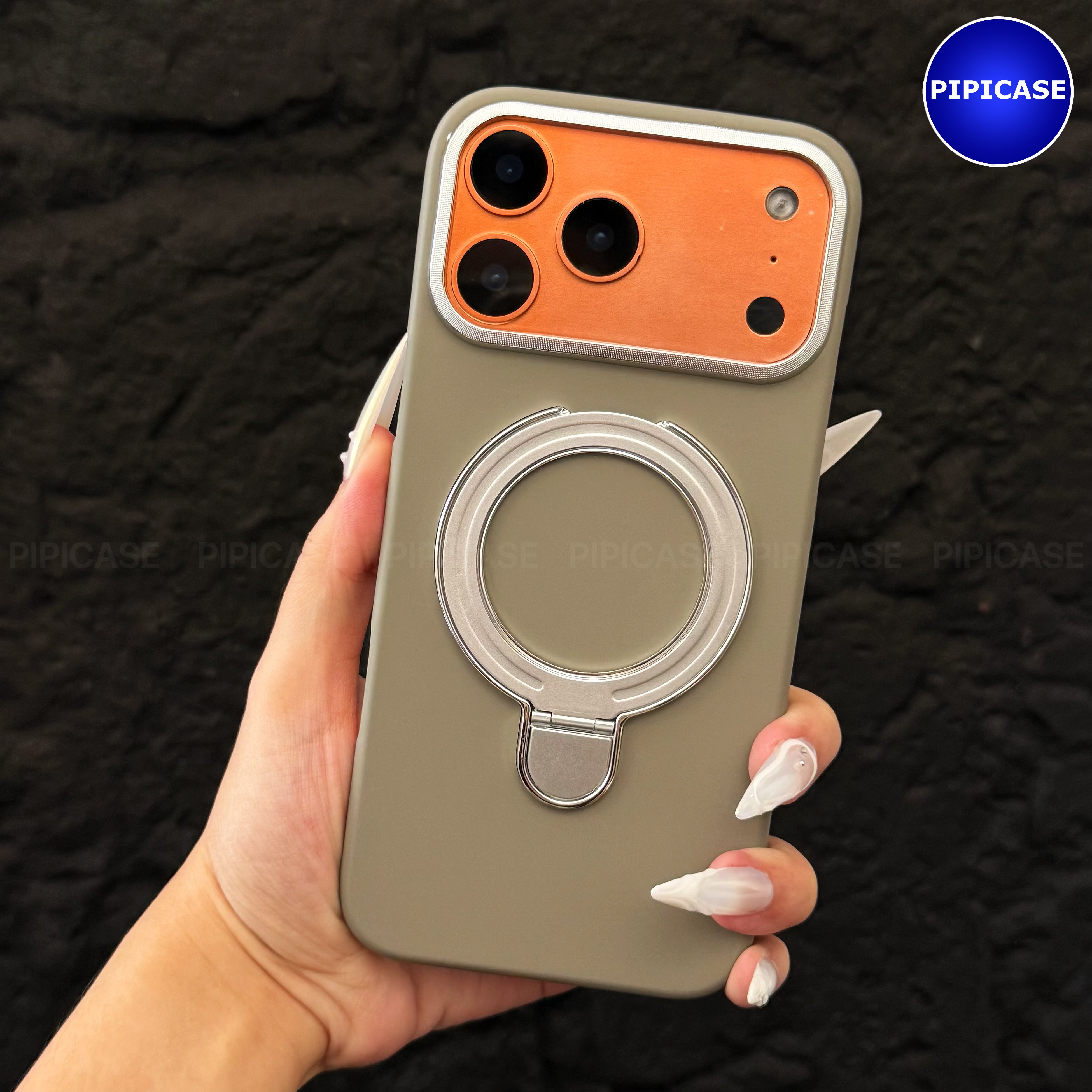 Ốp Lưng iPhone 17 Pro Max - Titan Force - Xám_thumbnail_2