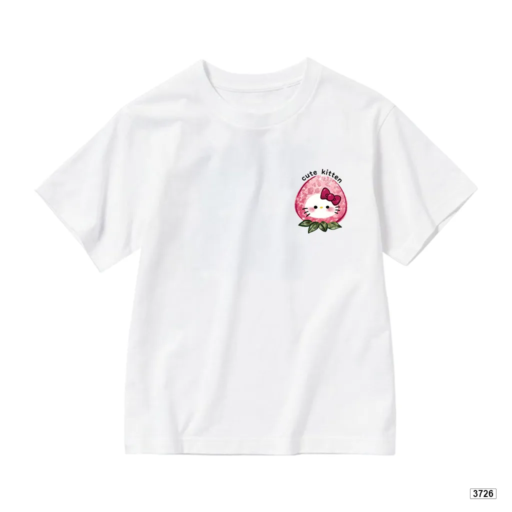 Áo thun bé gái form rộng mùa hè Cute Kitten Kado 3726_thumbnail_7