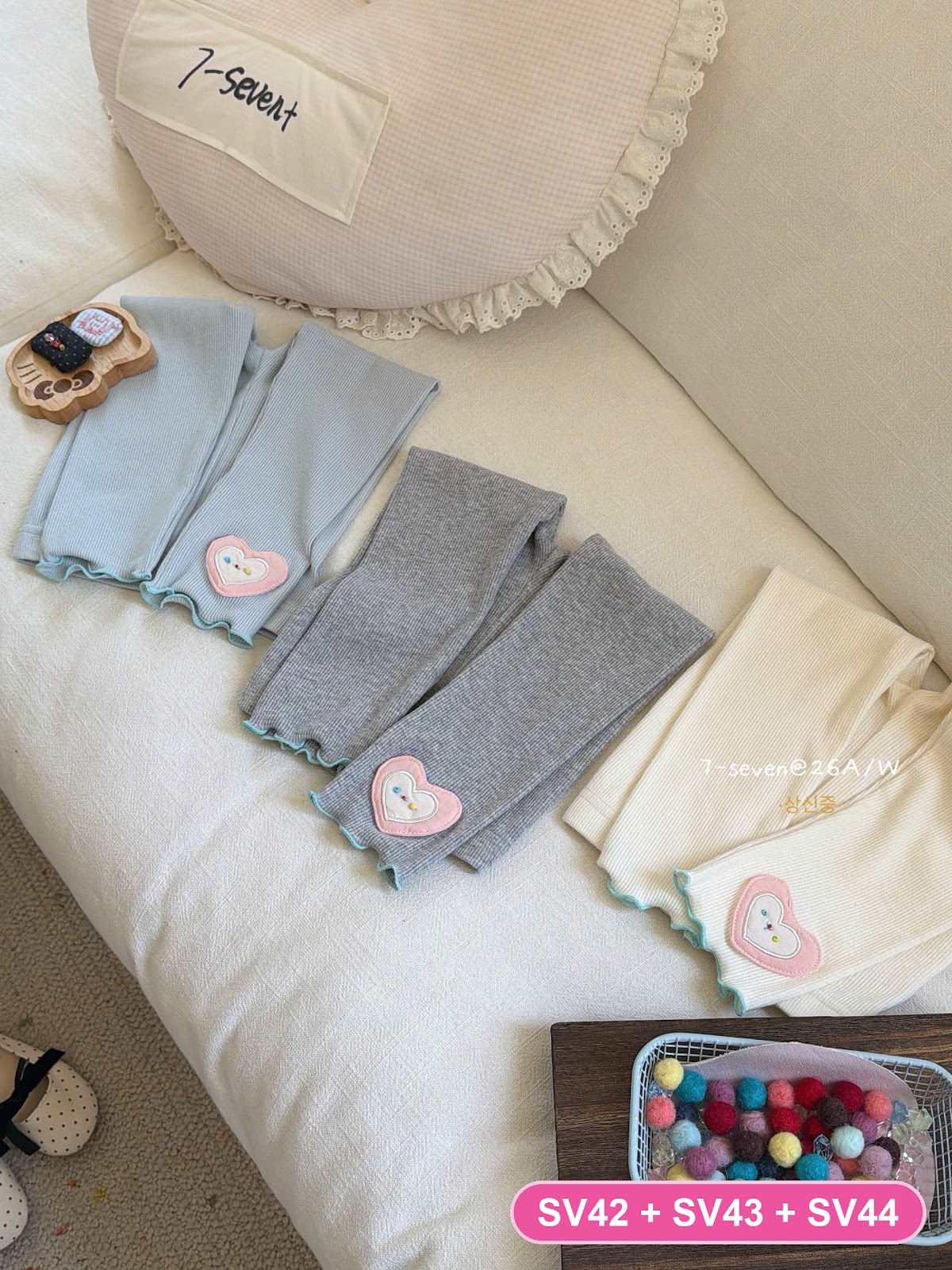 SV44 - Legging mỏng màu Be 7-Seven | Sz 90-130 | 9850