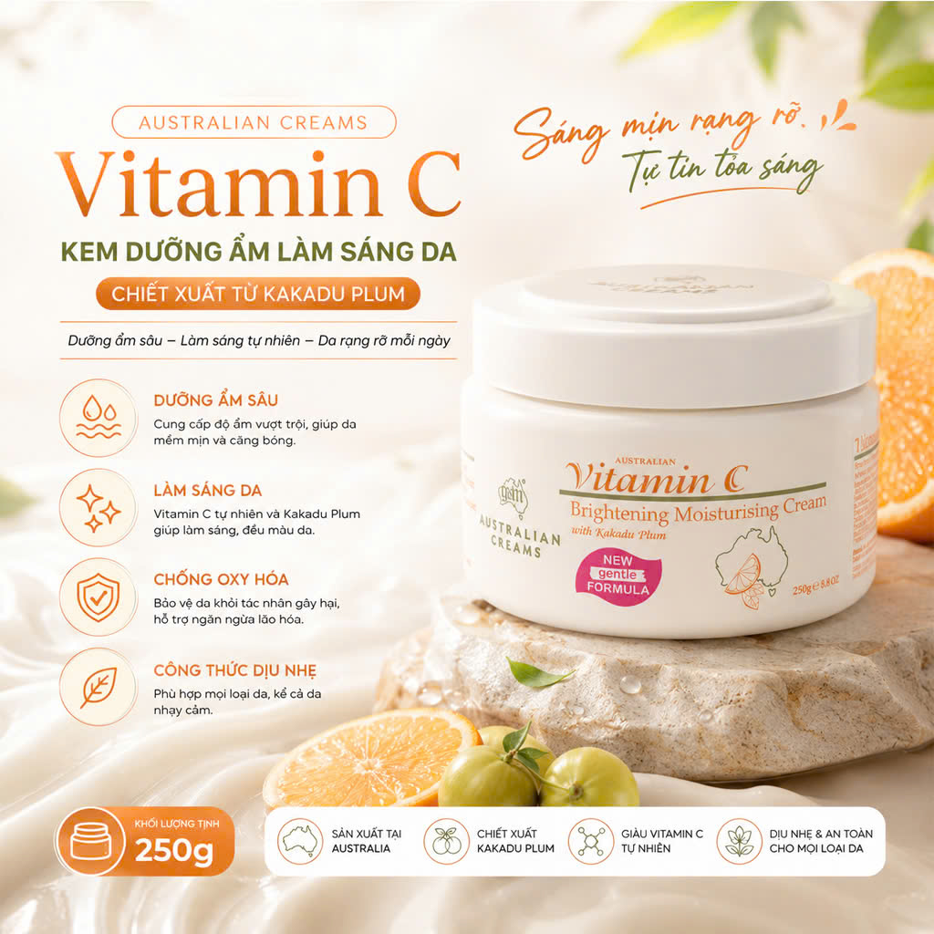 Kem Dưỡng Ẩm Australian G&M