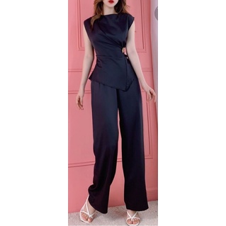01-CF Shirt Wide Leg Pants
