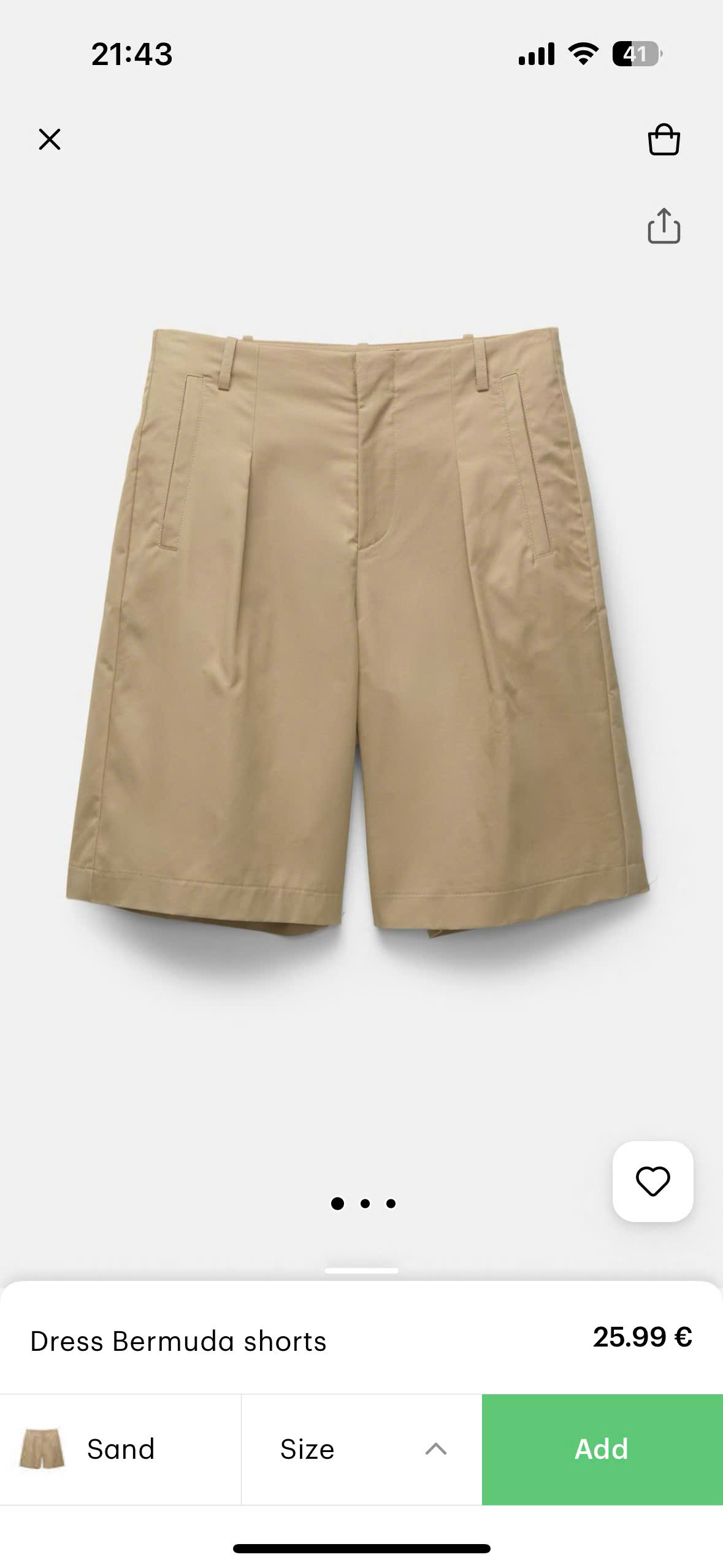 11 SHORT KAKI LỠ PINKO 2 MÀU_thumbnail_3