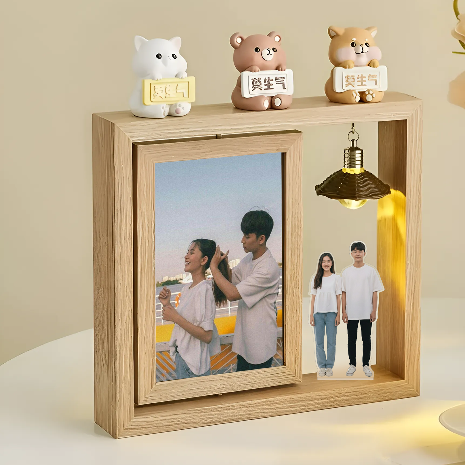 Khung Ảnh Xoay 2 Mặt - Xoay 2 Mặt 360 Độ (Size tính theo size ảnh)_thumbnail_5