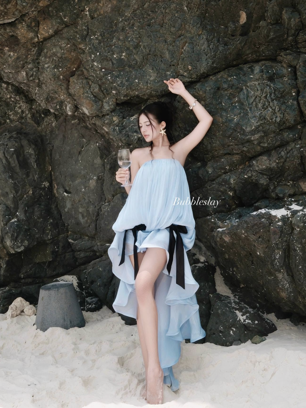 BUBBLE - SOLEIL NOIR BOW DRESS_thumbnail_5