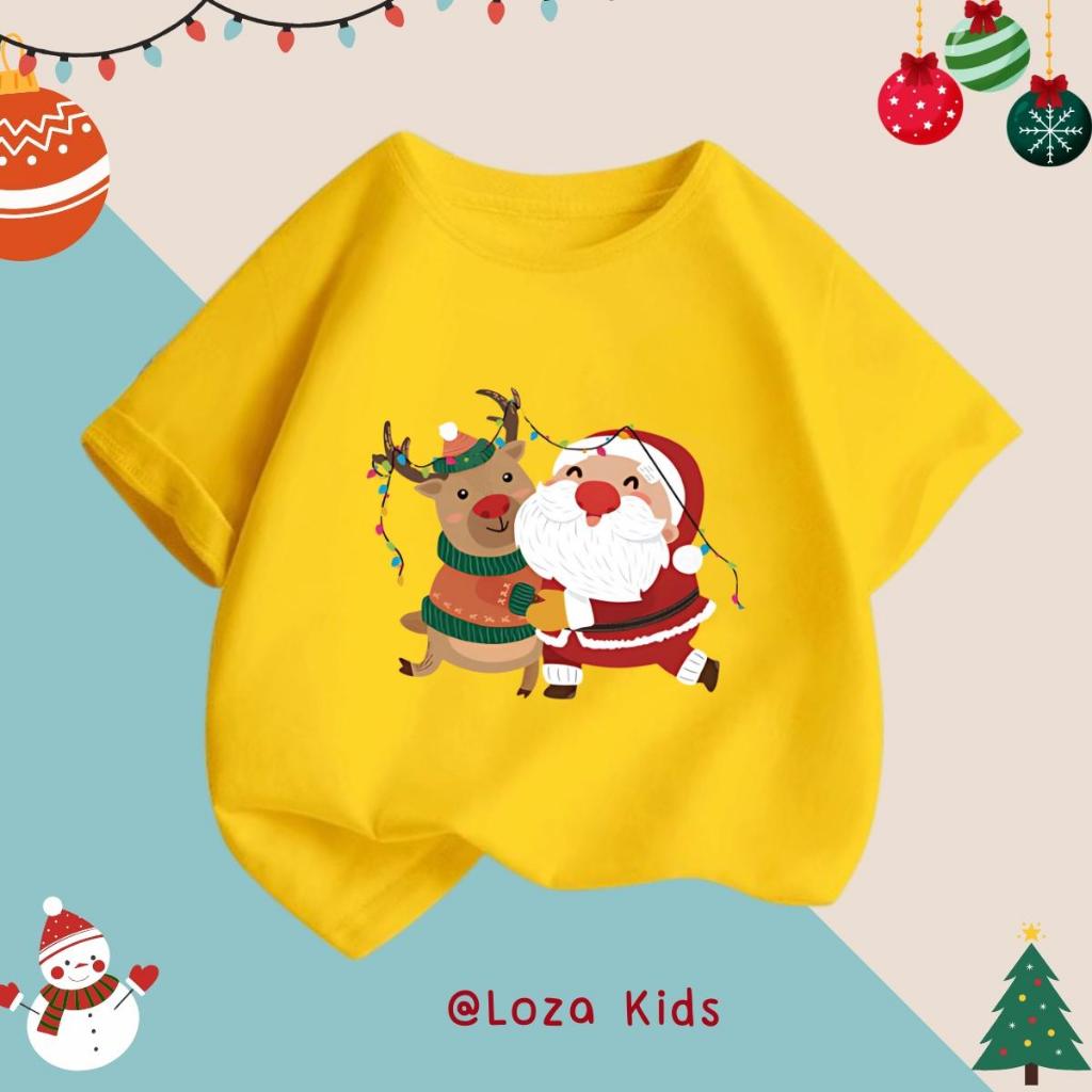 [XẢ KHO SIZE 130] Áo phông cho bé trai bé gái nhiều mẫu chất liệu thun cotton mềm mát size từ  22-26kg - Loza Kids XA006_thumbnail_22