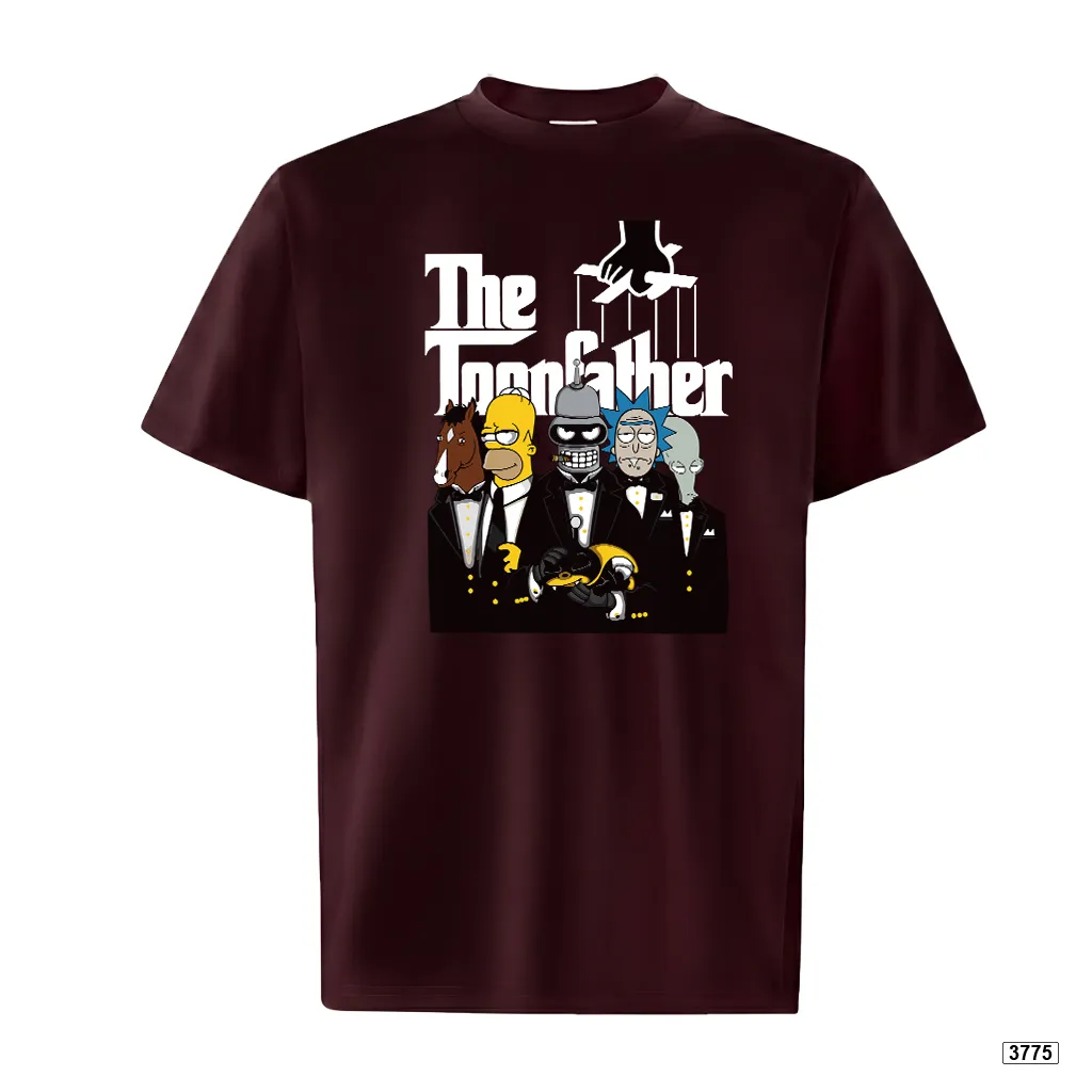 Áo thun form rộng unisex The Toonfather trẻ trung năng động chất thoáng mát TeePrint 3775_thumbnail_14