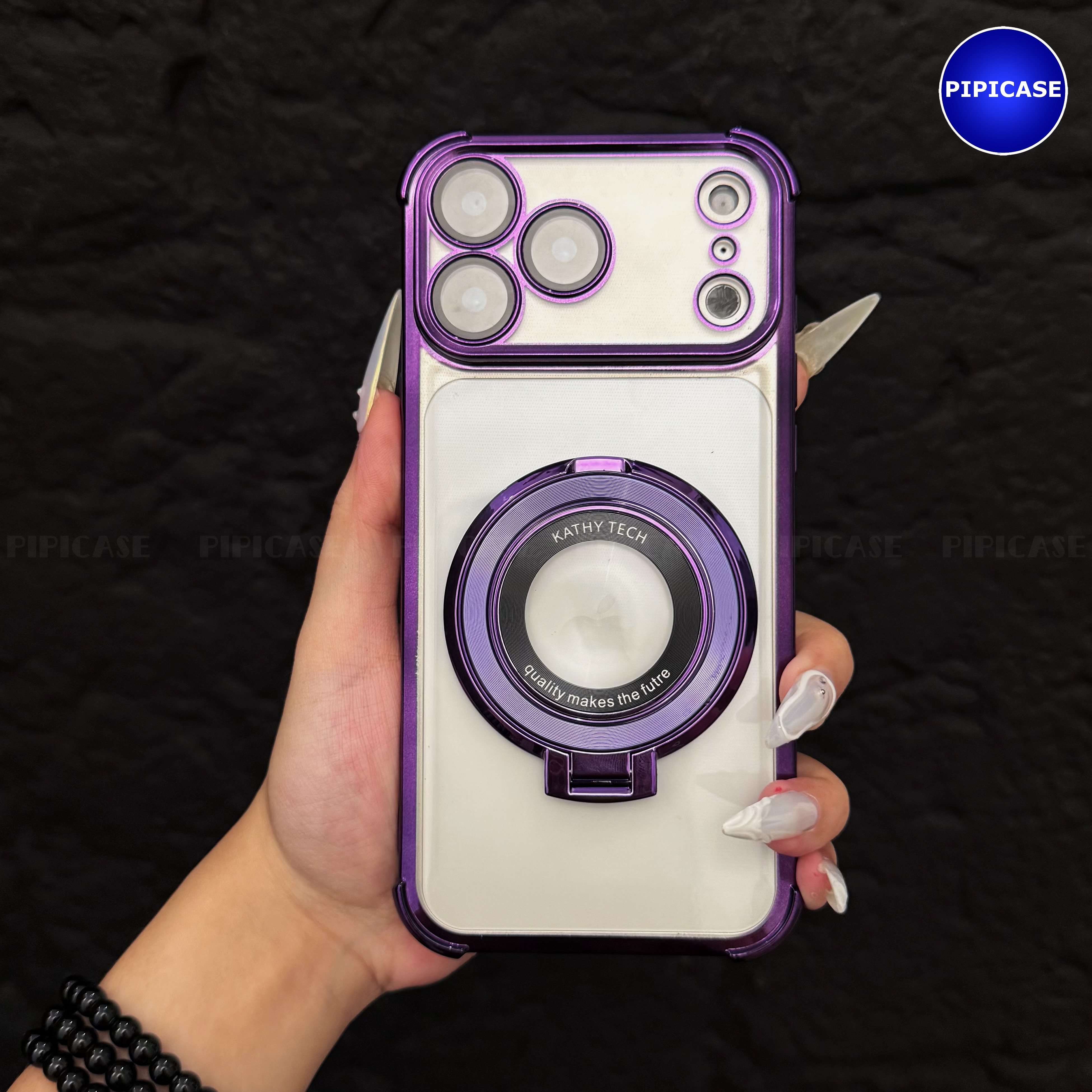 Ốp Lưng iPhone 17 Pro - Ven - Tím_thumbnail_9