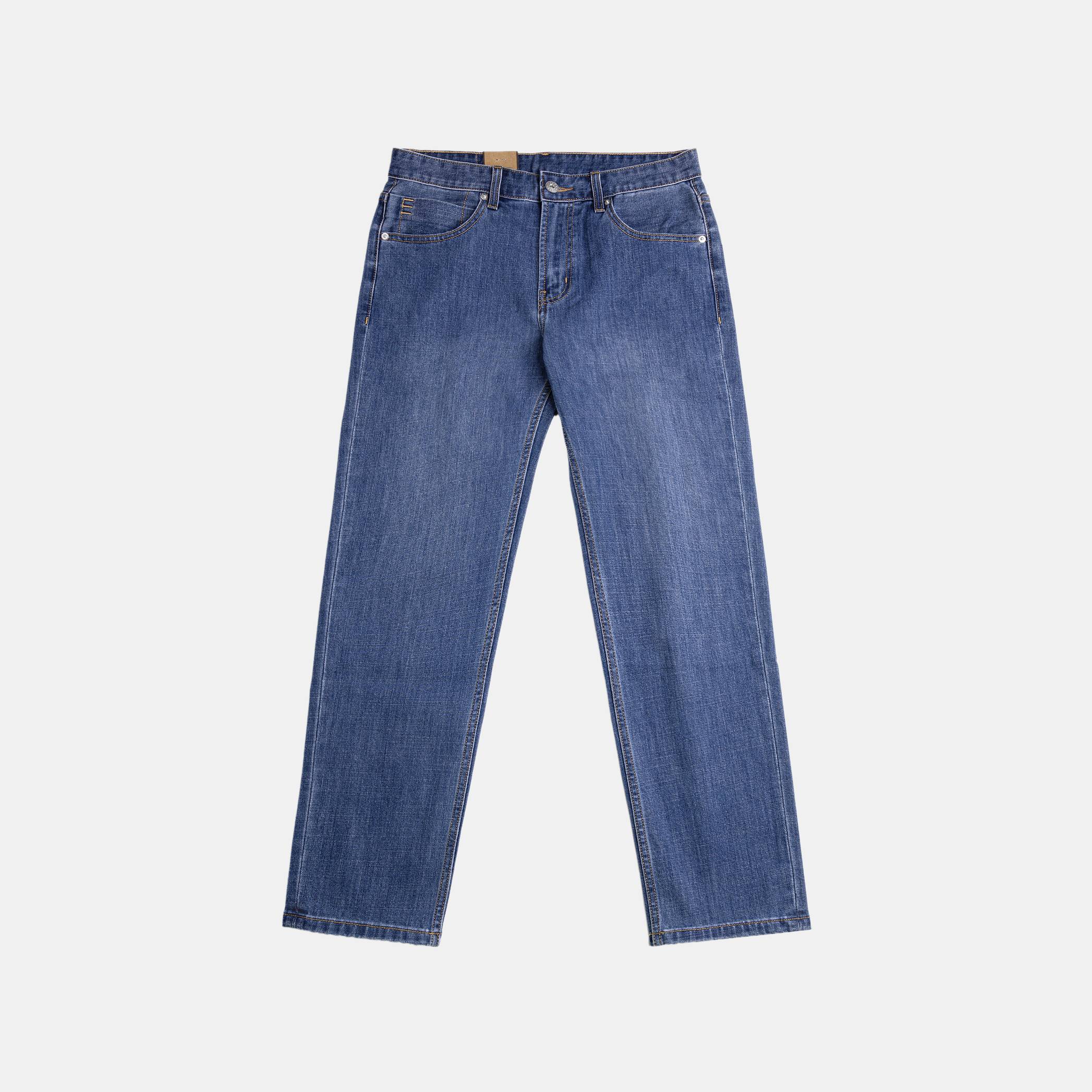 Quần Jeans Nam Cao Cấp J14 - Form Slim Straight - KaKa Fashion