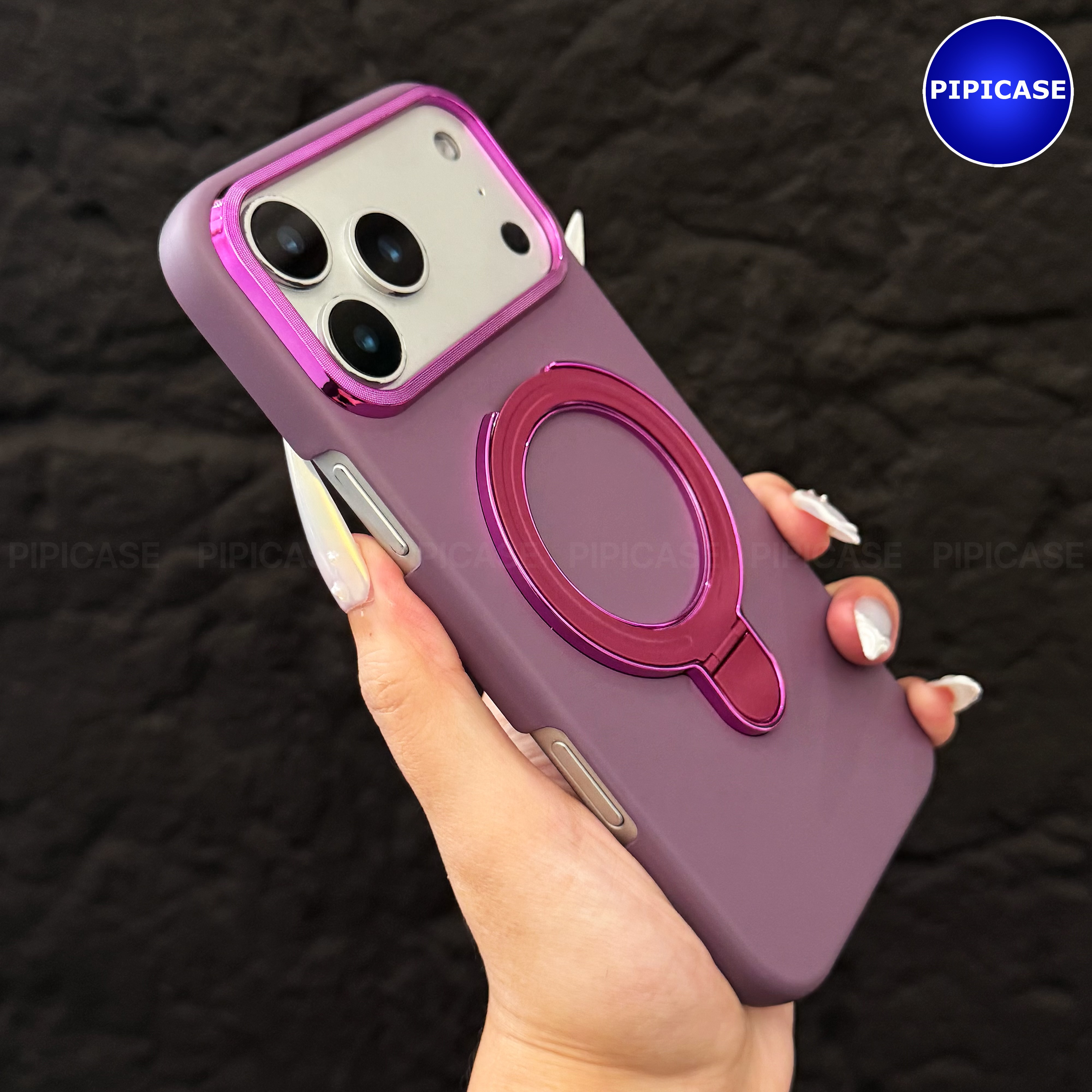 Ốp Lưng iPhone 17 Pro Max - Titan Force - Tím_thumbnail_10