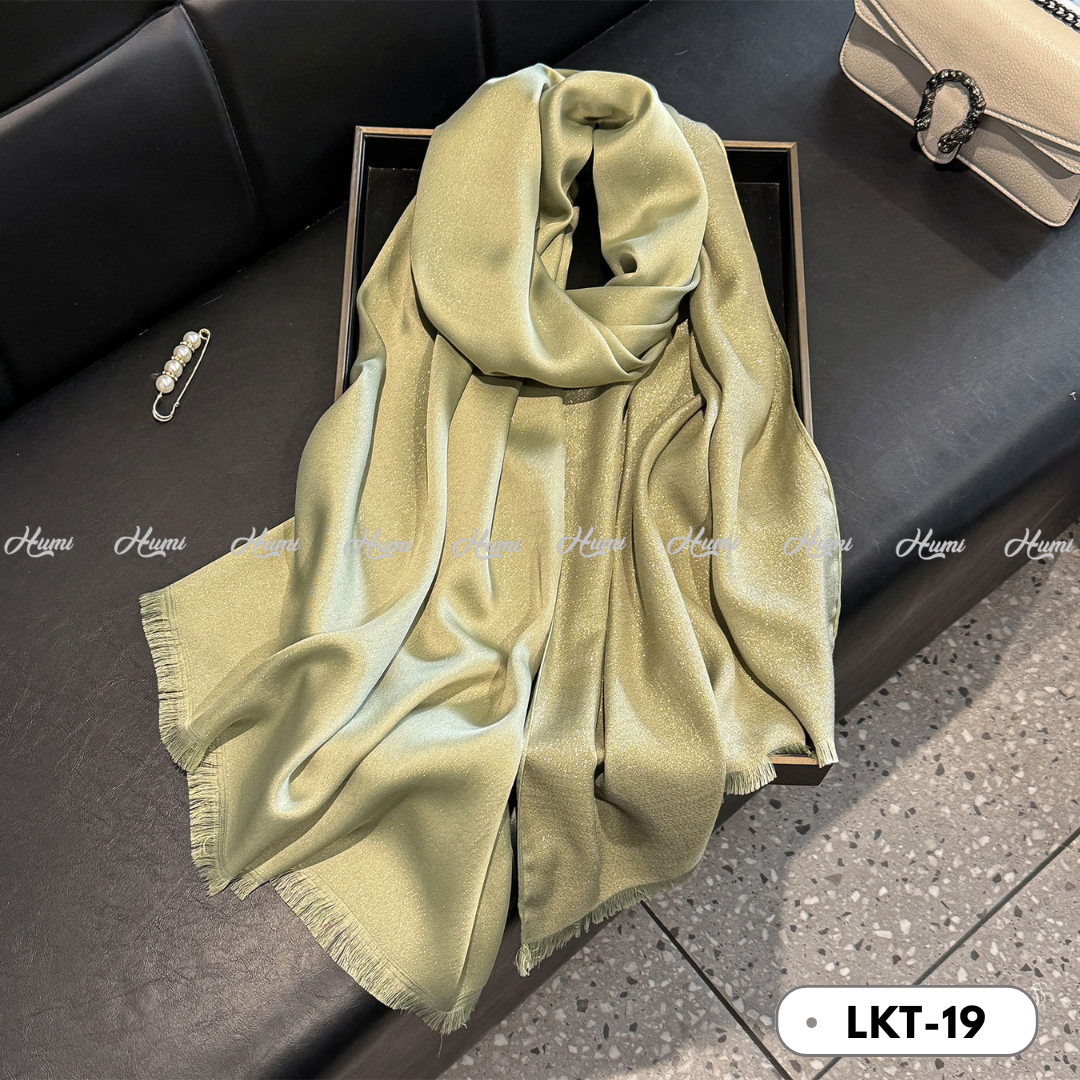 LỤA KIM TUYẾN (LKT19 XANH CỐM)