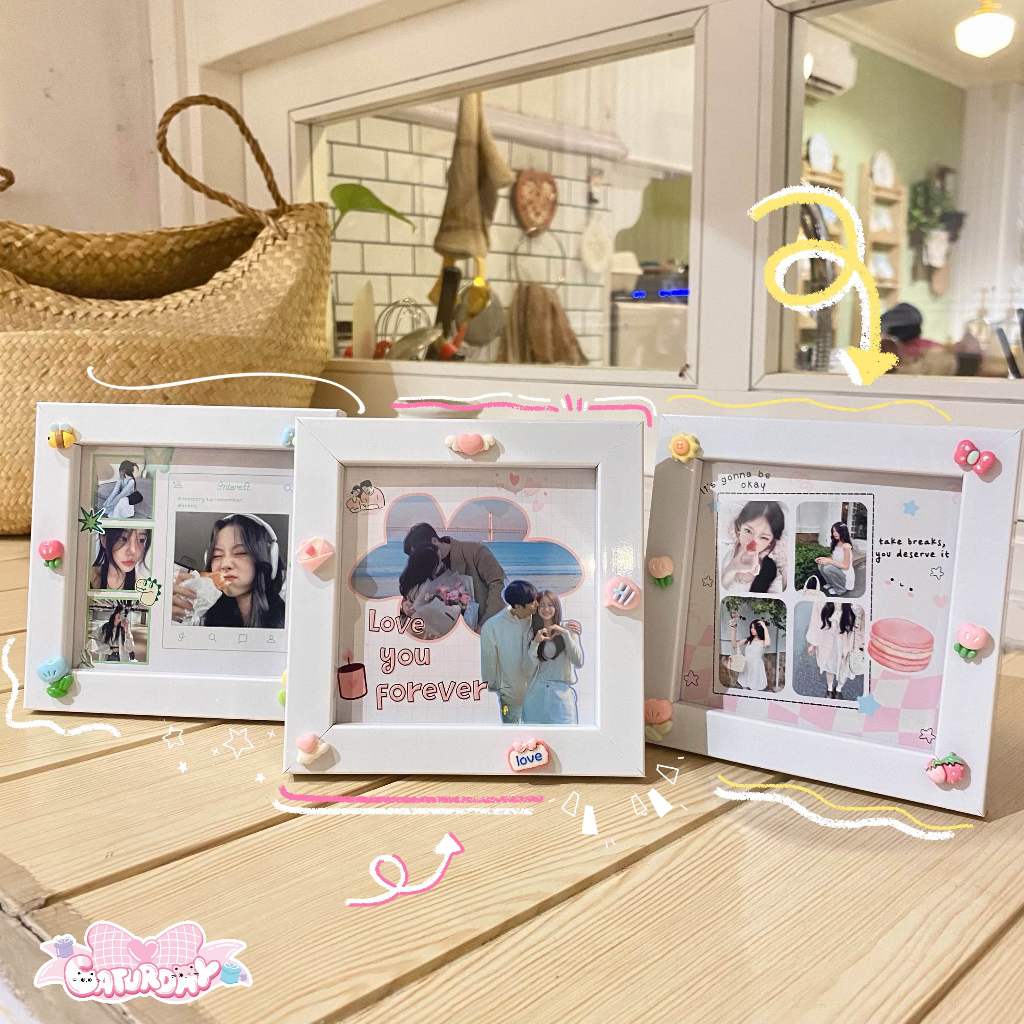 Khung ảnh GẮN CHARM cute quà tặng sinh nhật, tốt nghiệp, kỷ niệm_thumbnail_4