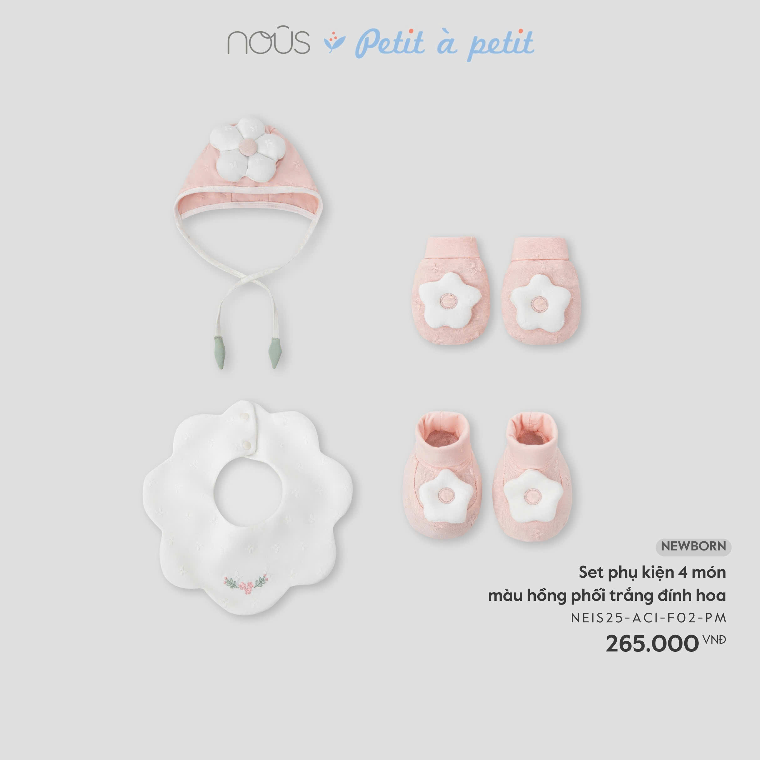 Set phụ kiện món Nous