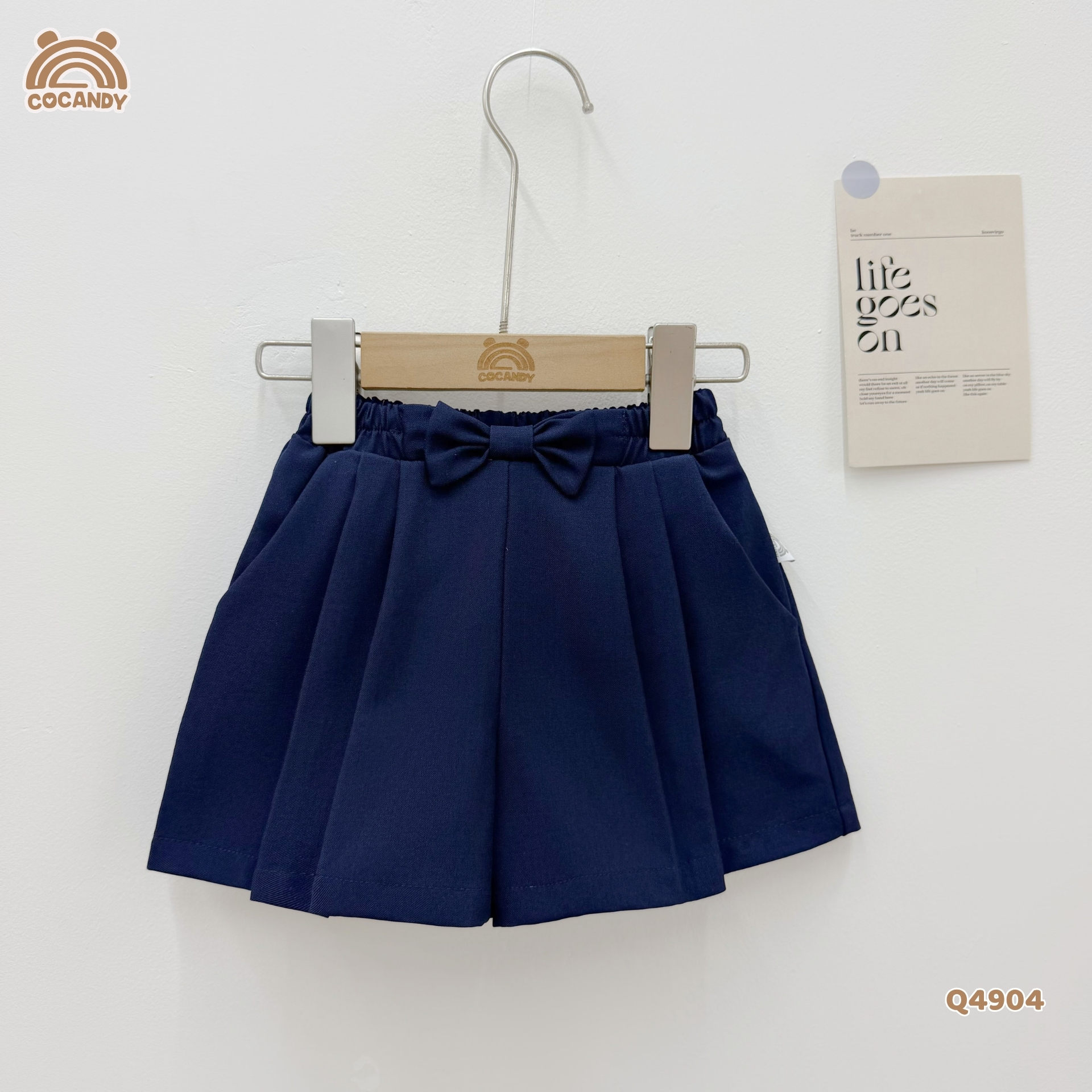 Quần cộc XANH NAVY phối nơ kiểu_thumbnail_2