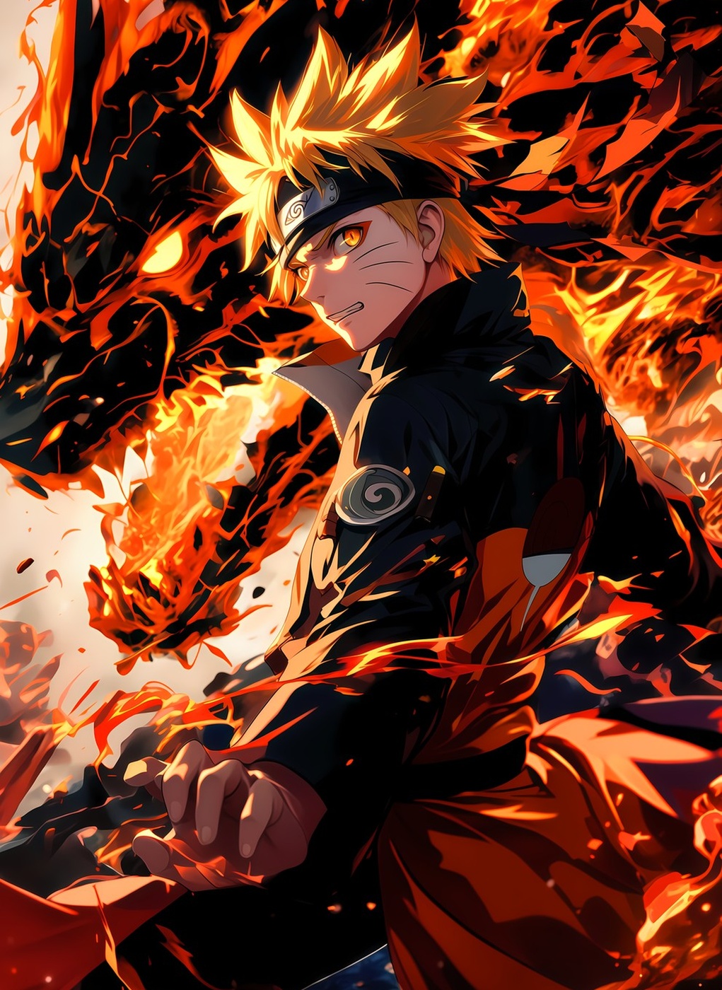Naruto Uzumaki Fiery Power Unleashed — ANM-NRT-851