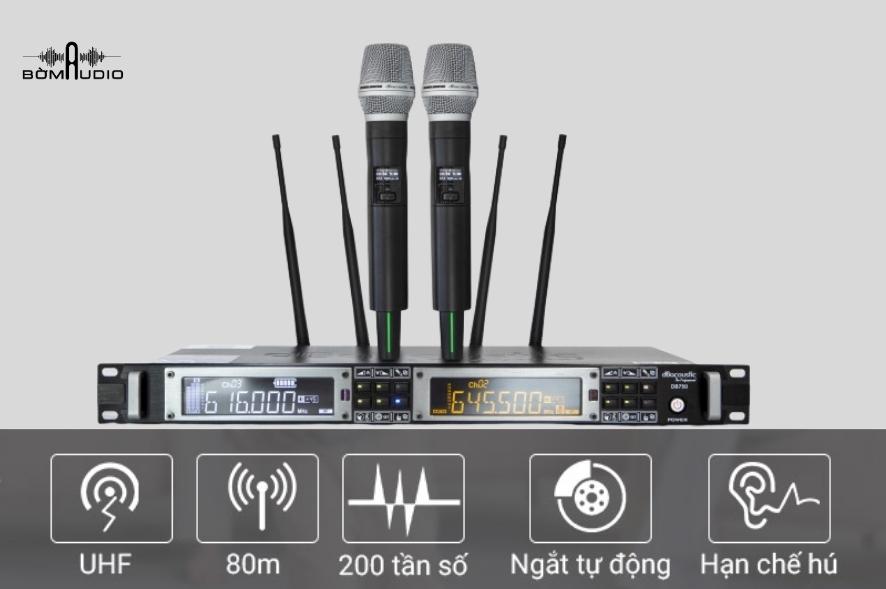 Đánh giá chi tiết micro karaoke Dbacoustic DB750