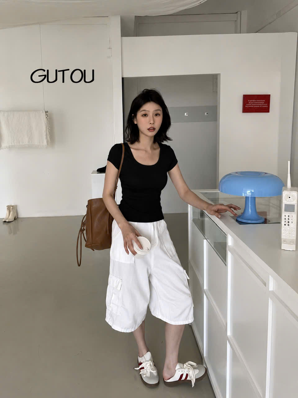 GUTOU ] Áo Thun Baby Tee Tay Ngắn Basic Slim Fit_thumbnail_6