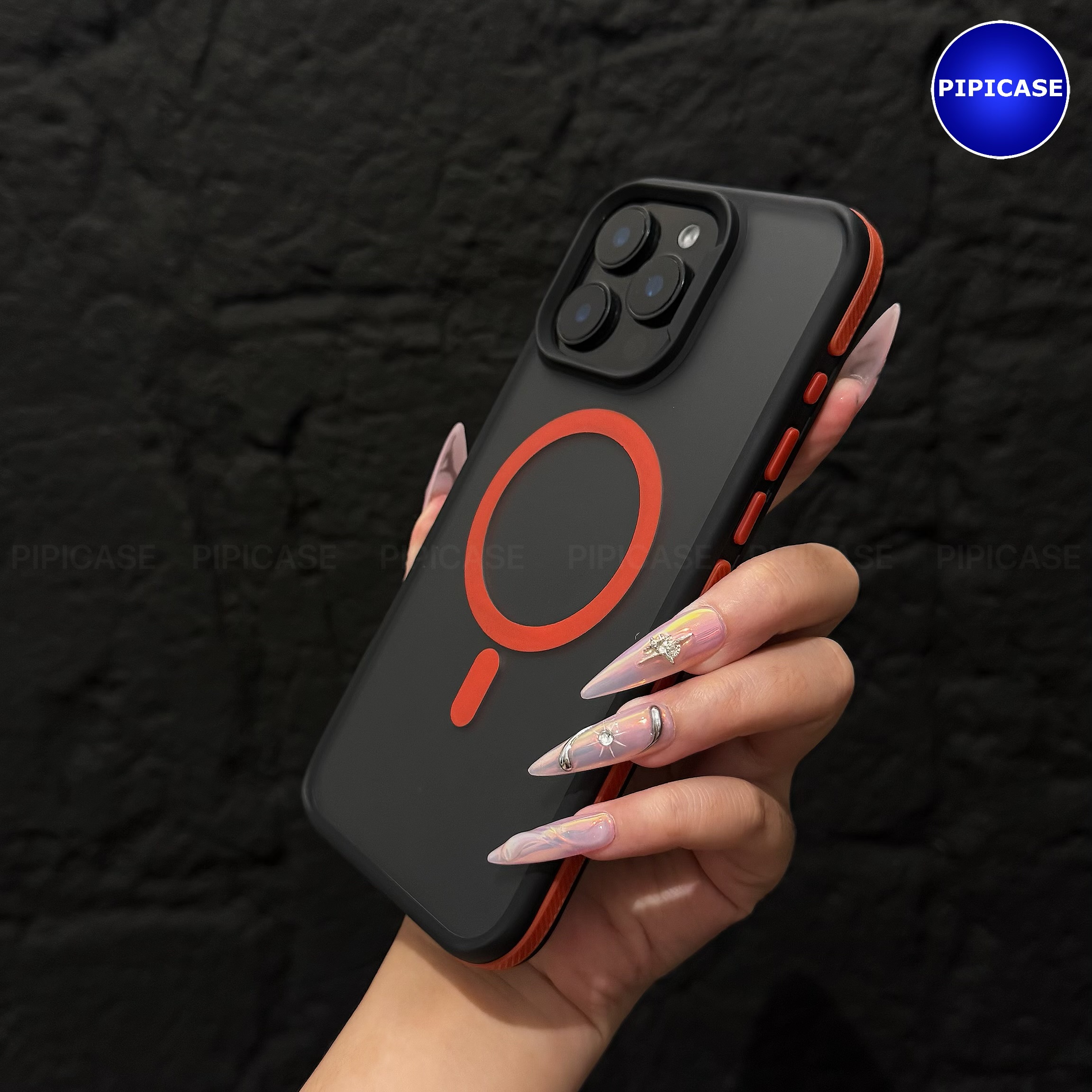 Ốp Lưng iPhone 15 Pro Max - Map - Đỏ_thumbnail_18