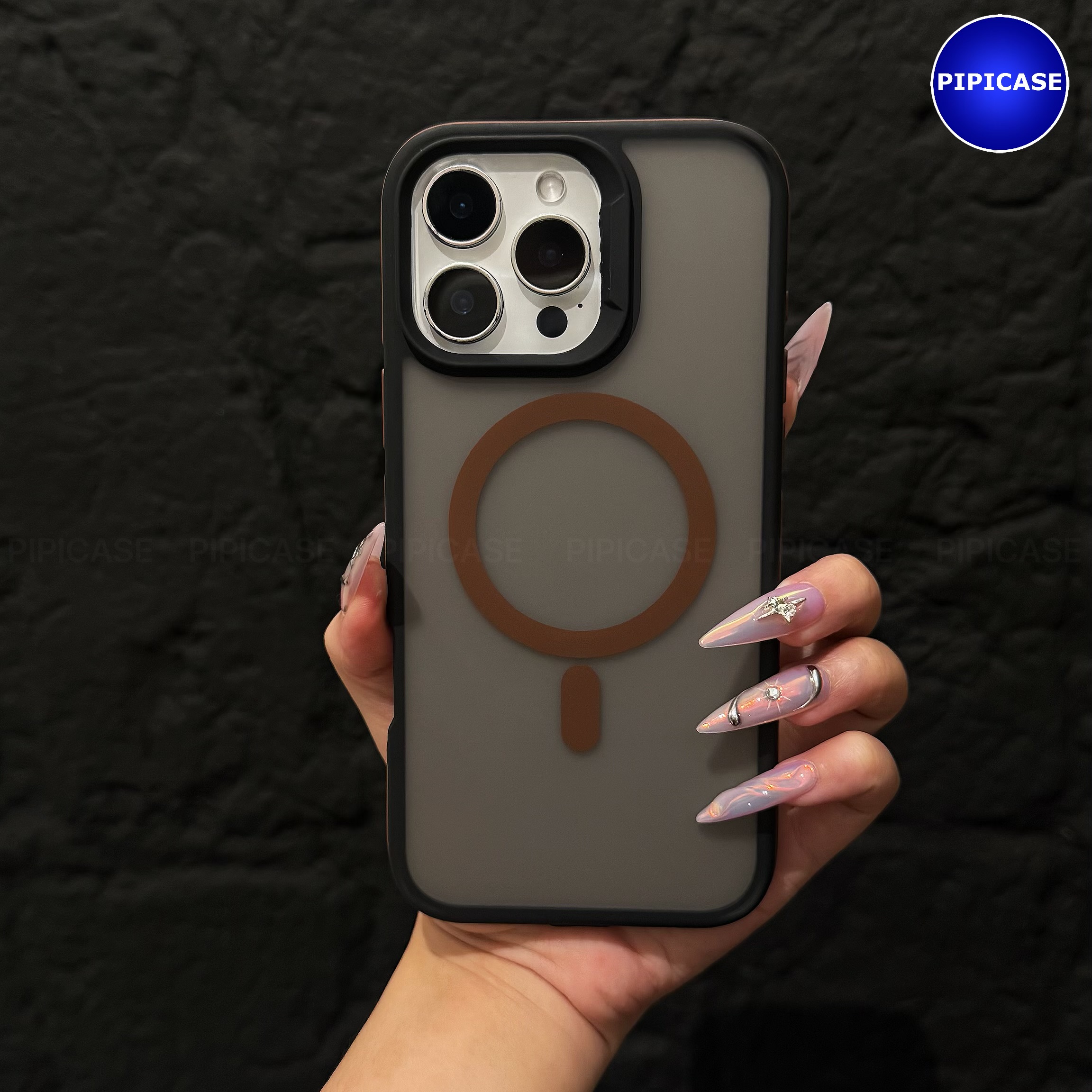 Ốp Lưng iPhone 15 Pro Max - Map - Nâu_thumbnail_7