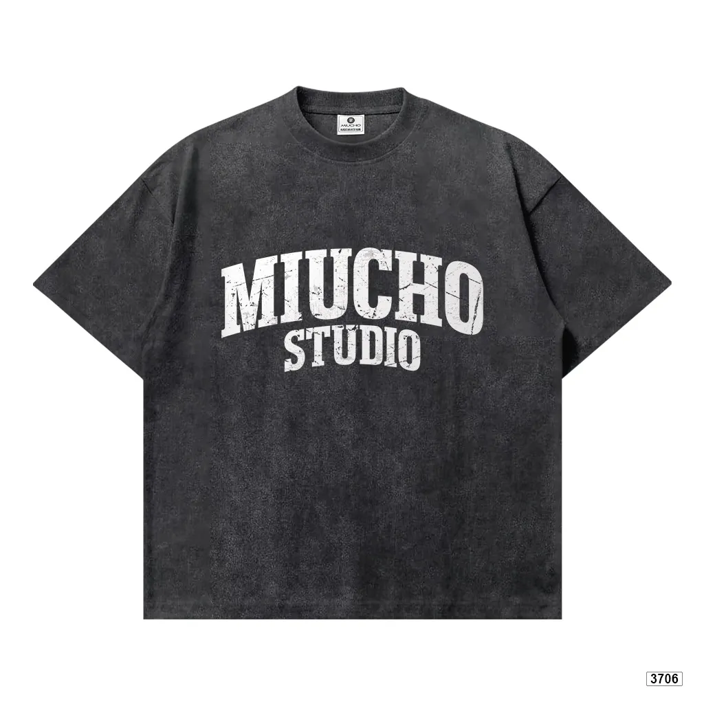 Áo thun boxy unisex phong cách đường phố Miucho Studio 3706_thumbnail_0