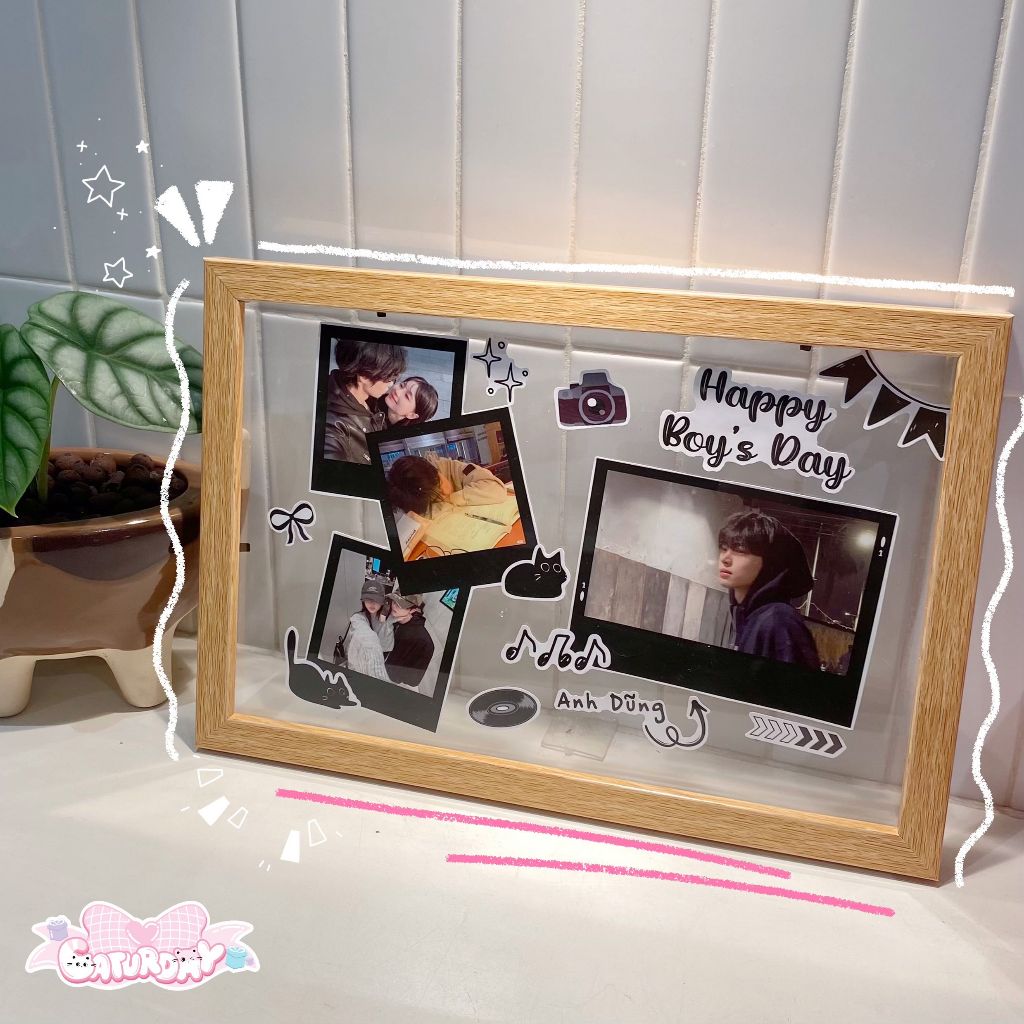 Khung ảnh TRONG SUỐT tặng bạn trai, Boy'day_thumbnail_3