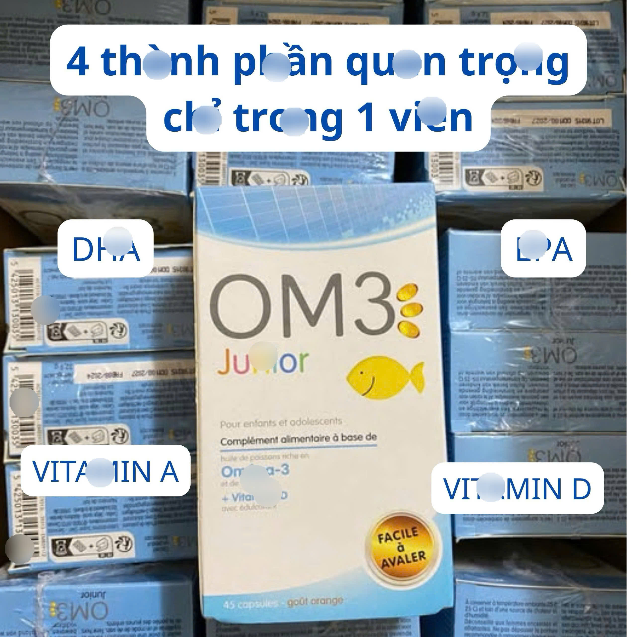 Viên uống OM3 Junior