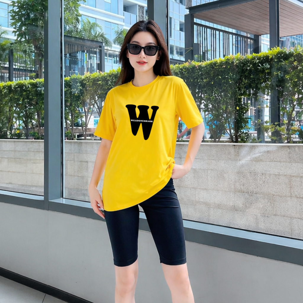 Set đồ nữ Loza W gồm áo thun dáng rộng và quần leging lửng umi - GB670_thumbnail_3