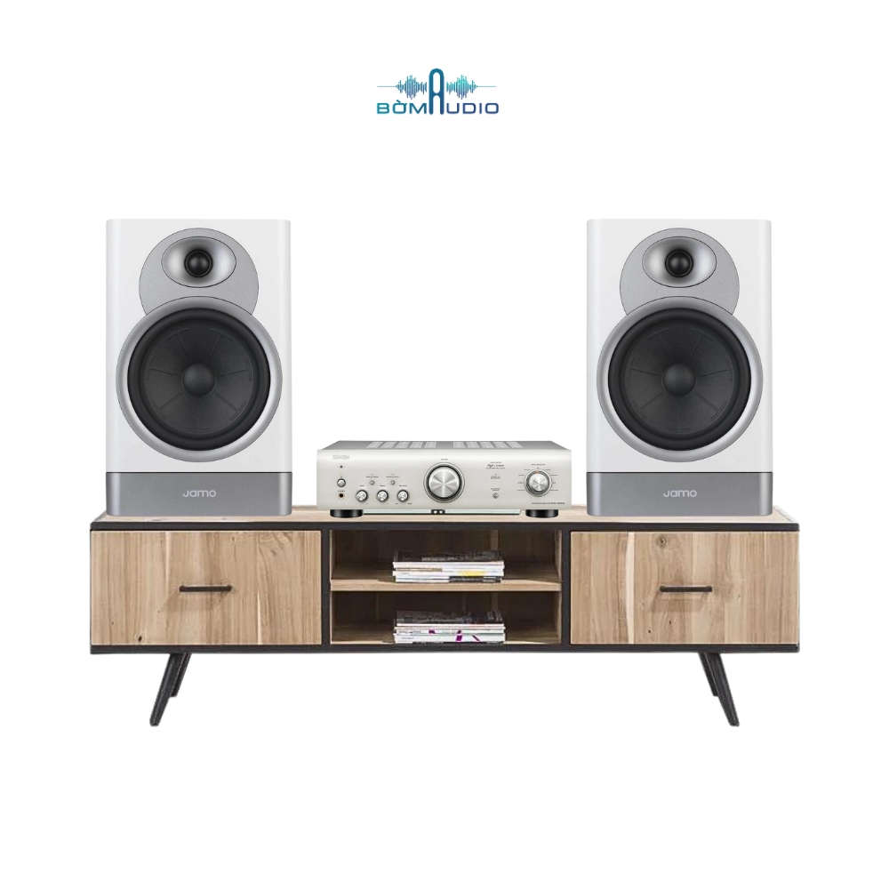 Combo Amply DENON PMA 600NE + Loa Cột JAMO S7-17B - B92_thumbnail_3