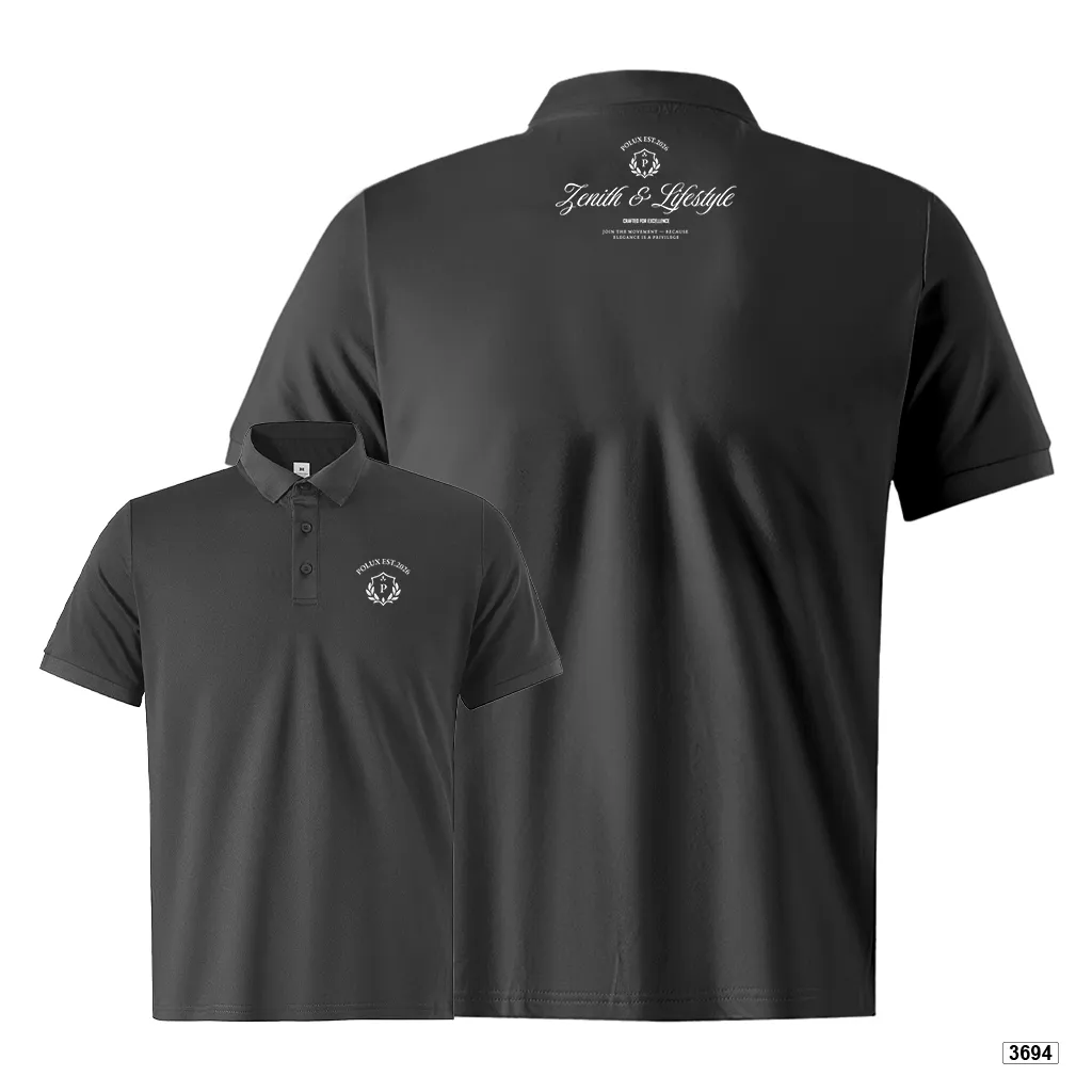 Áo polo nam form vừa chất cá sấu thoáng mát thiết kế cổ điển Polux 3694_thumbnail_12