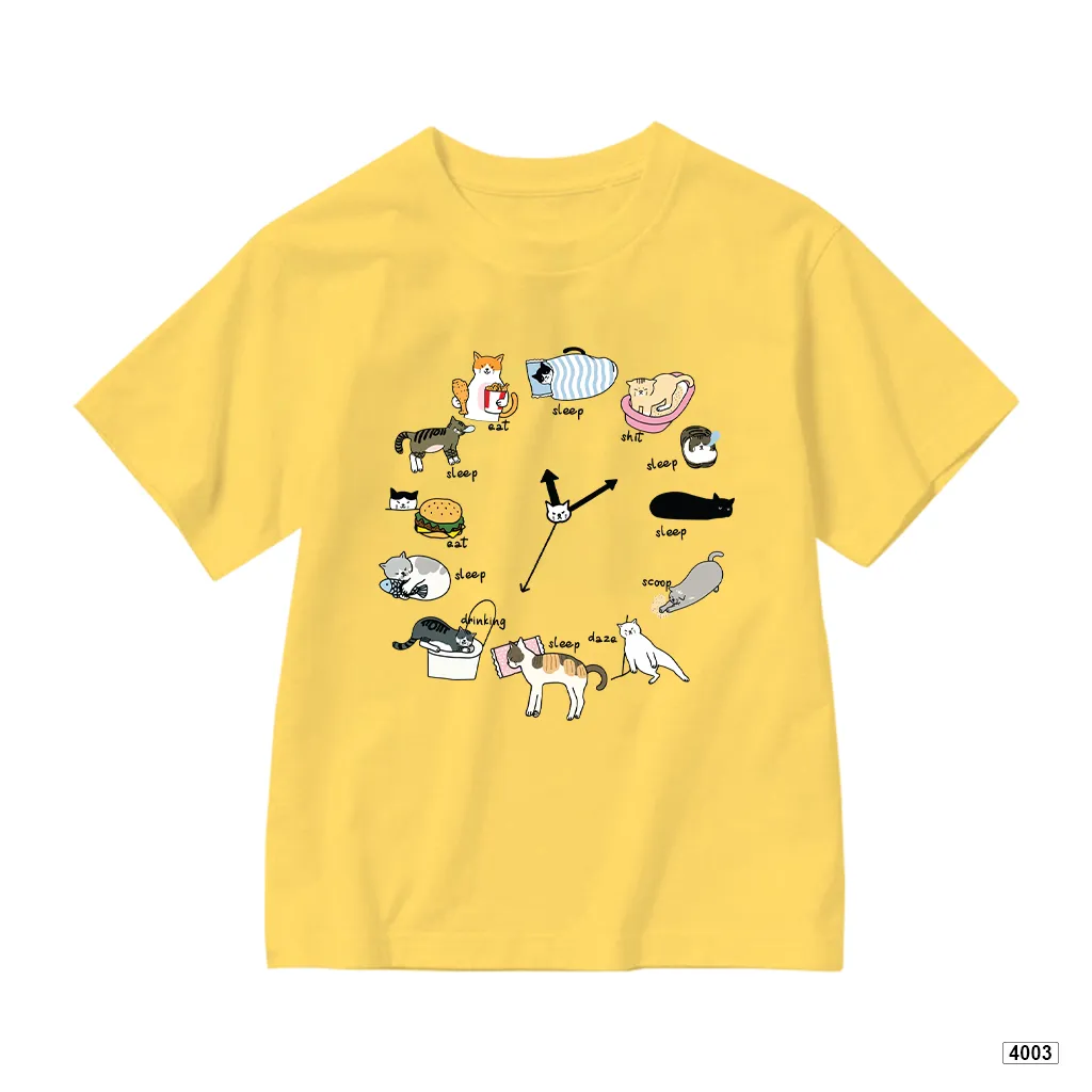 Áo thun trẻ em Cats Time đáng yêu Kado 4003_thumbnail_0