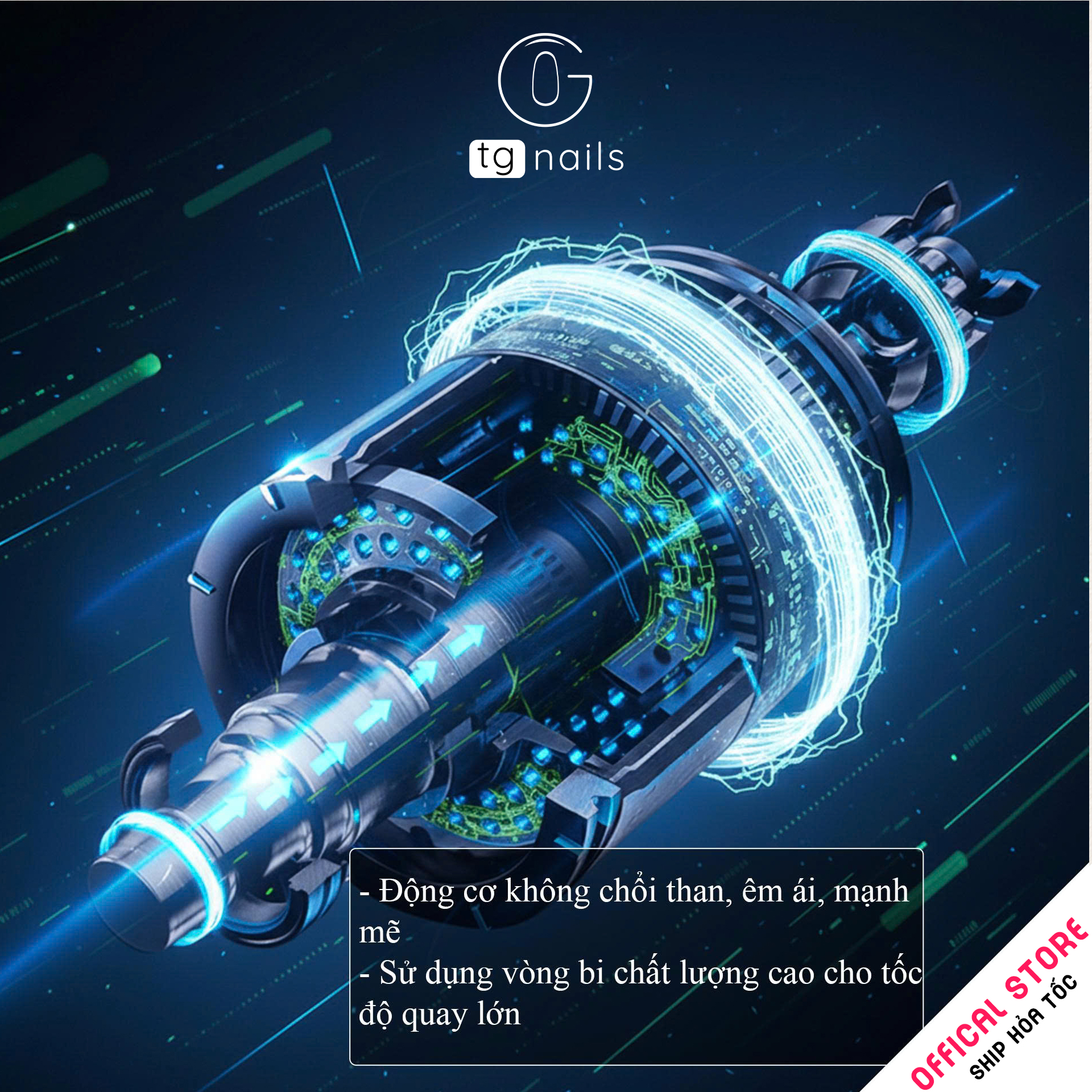 Máy mài móng TG nail model PND550_thumbnail_2