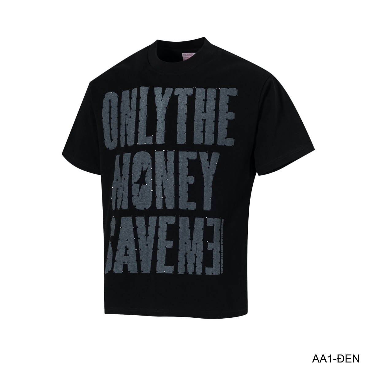 AA1 - Áo thun nam cổ tròn in chữ retro phong cách streetwear, cotton , dáng vừa vặn, 4 màu thời thượng_thumbnail_9