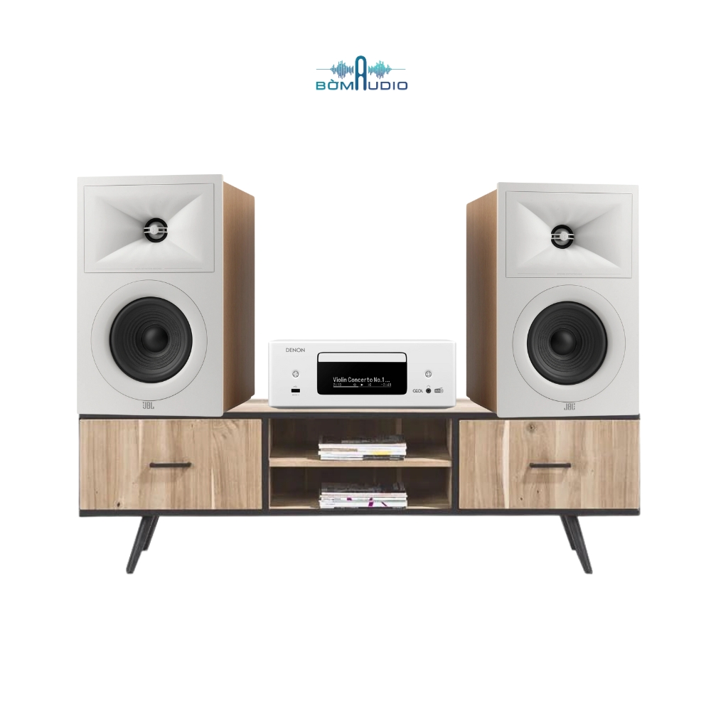 Combo Amply DENON RCD-N12 + Loa Bookshelf JBL STAGE 250B - B371_thumbnail_1