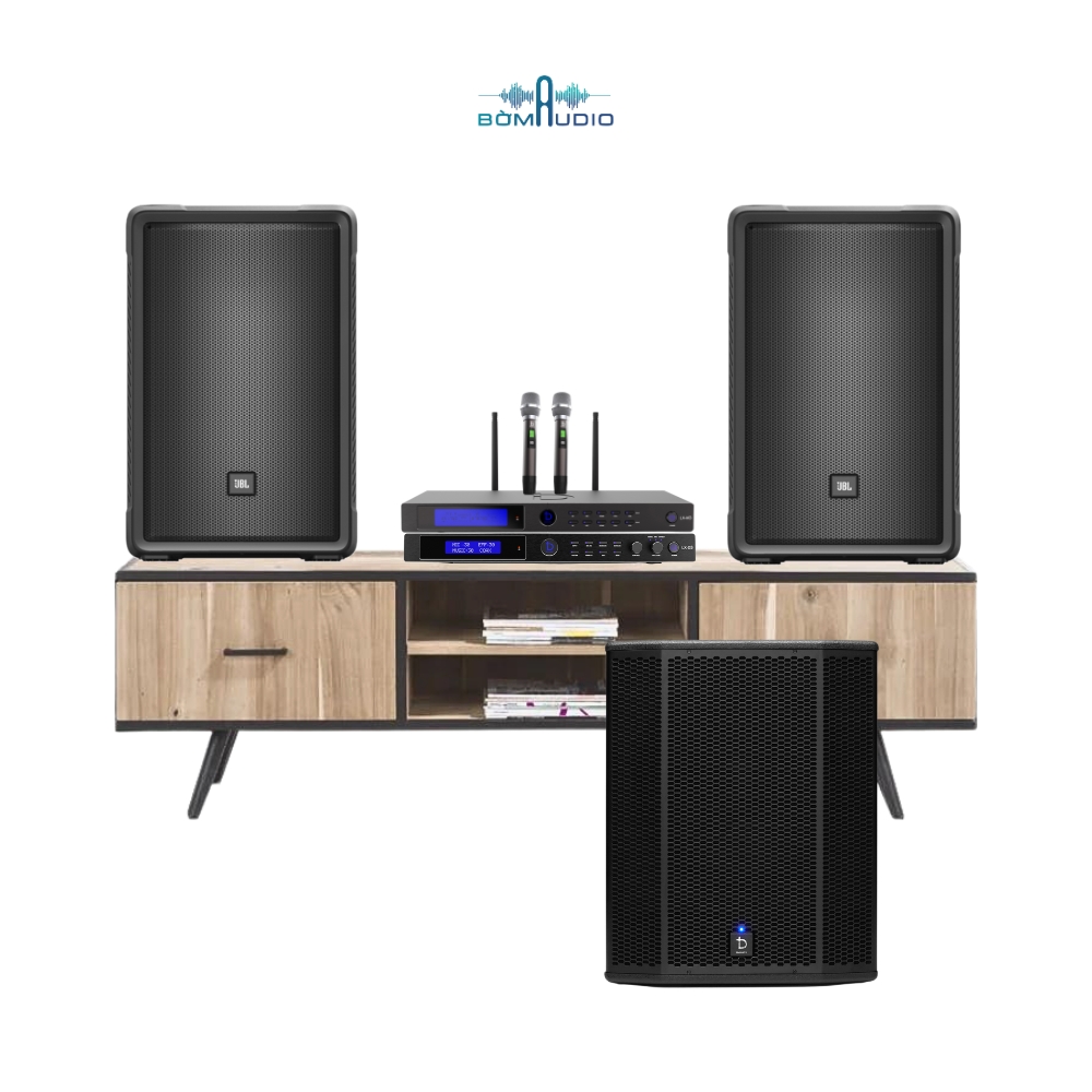 Combo Loa PA Active JBL IRX 112BT + Vang Số DBACOUSTIC LX-D3 + Micro Karaoke DBACOUSTIC LX-M3 + Loa Subwoofer DBACOUSTIC KS715SA - B358_thumbnail_0