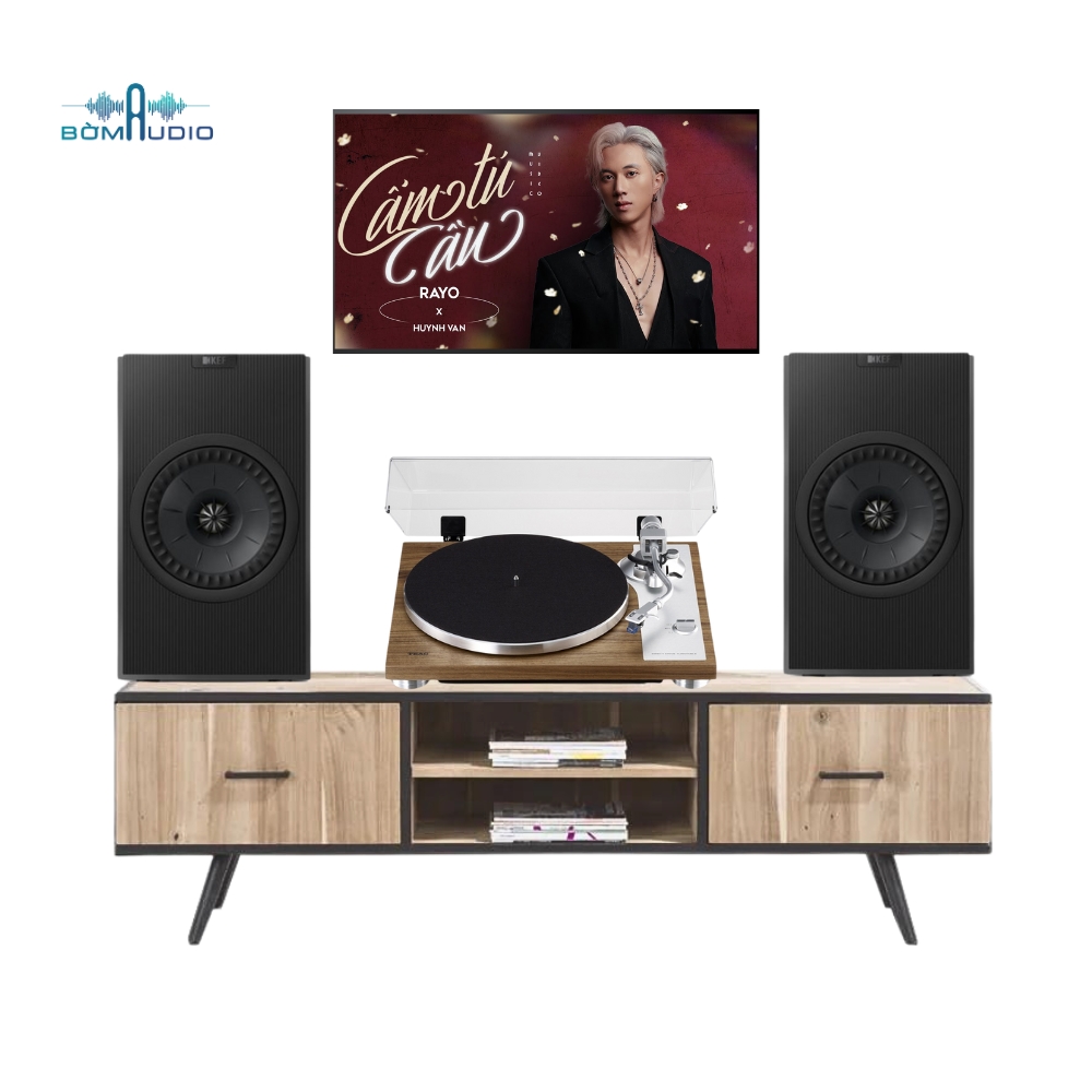 Combo Mâm Than TEAC TN-4D-SE  + Loa Bookshelf KEF CODA W – TK5_thumbnail_0