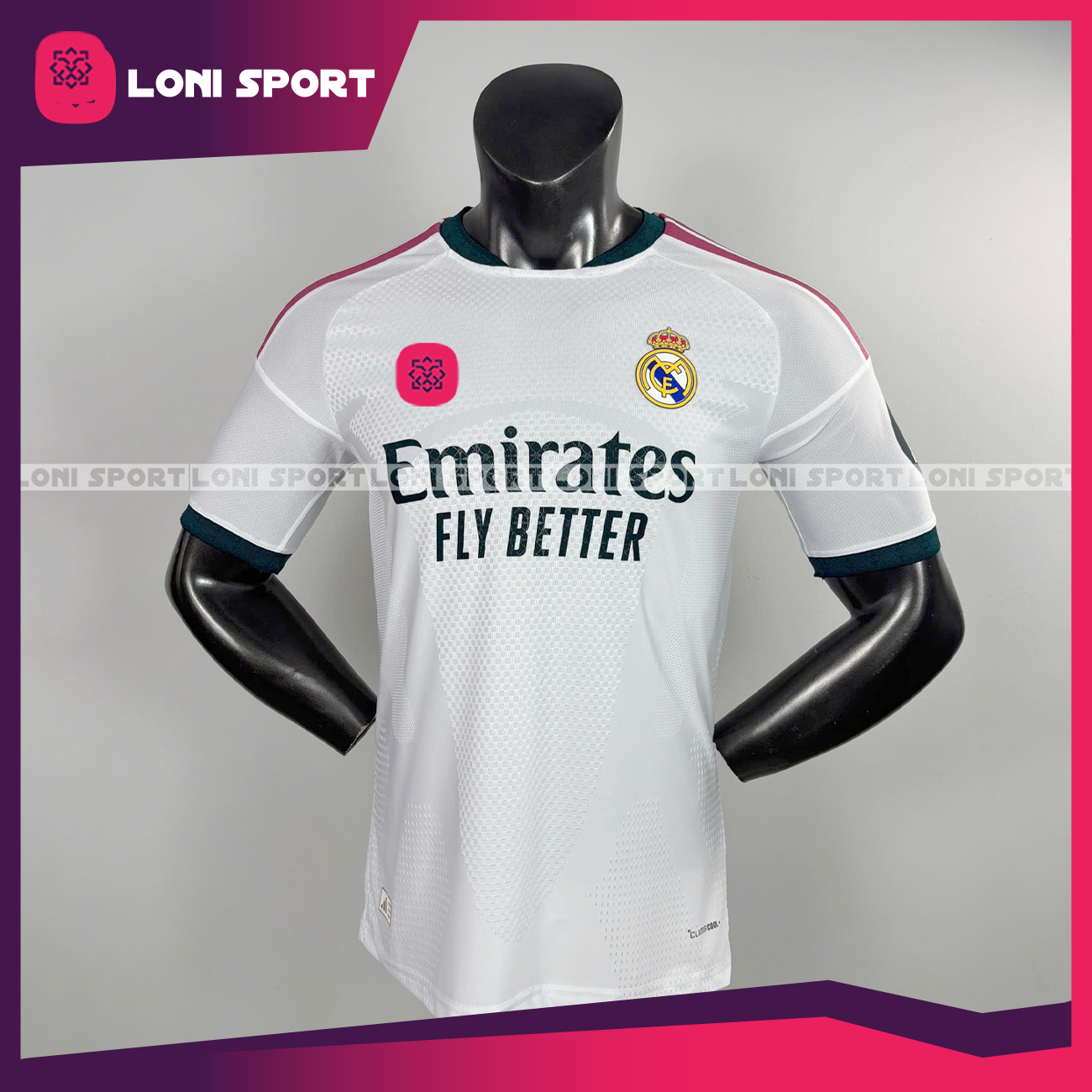 Áo Real sân nhà trắng 26/27 SF